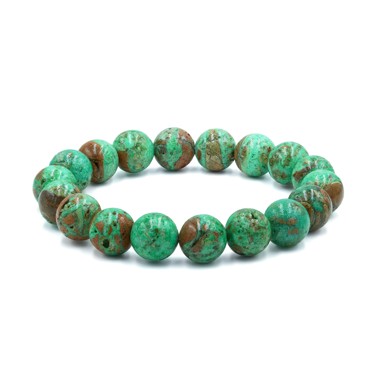 Starborn Smithsonite Beaded Elastic Bracelet