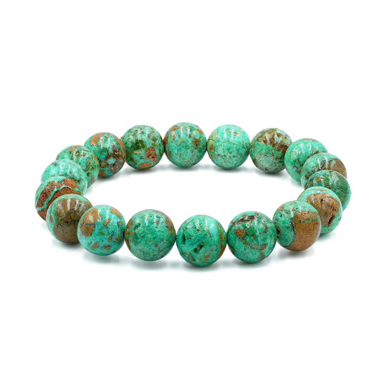 Starborn Smithsonite Beaded Elastic Bracelet