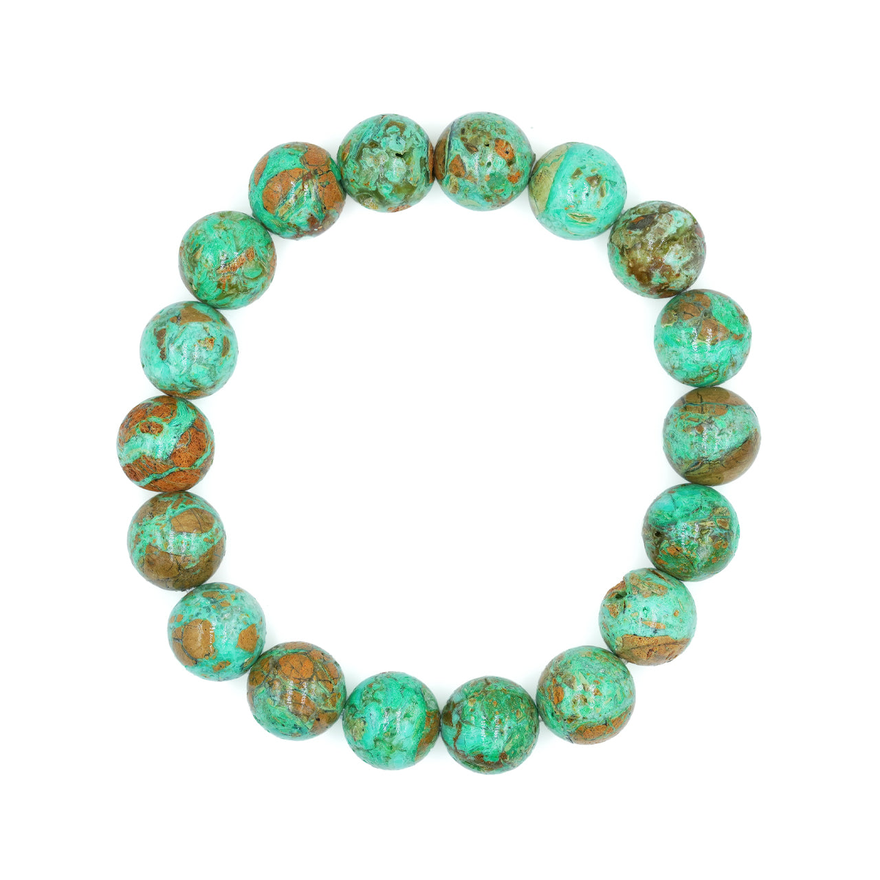 Starborn Smithsonite Beaded Elastic Bracelet