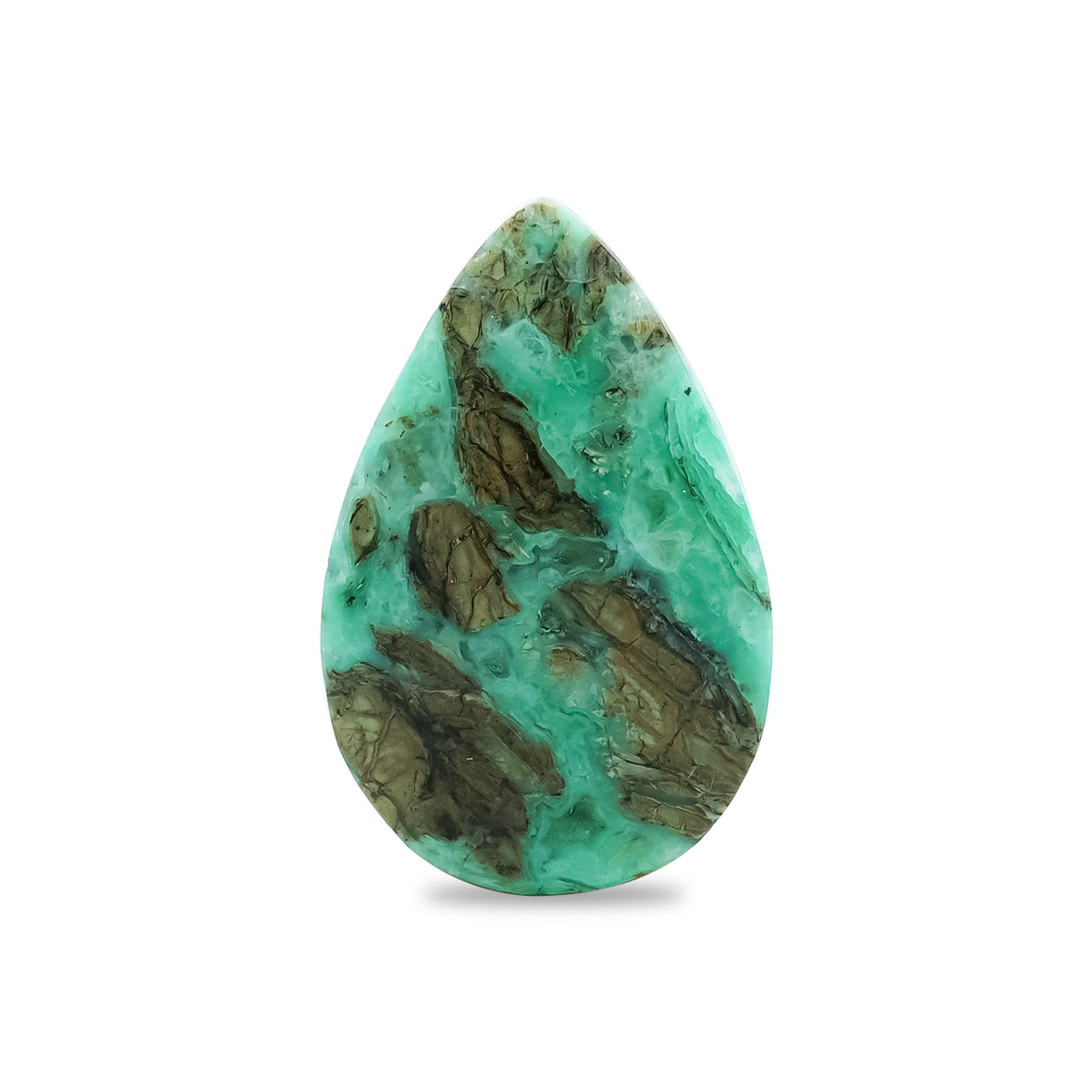 Starborn Smithsonite Pear Cabochon 25 mm Tall - 1 piece