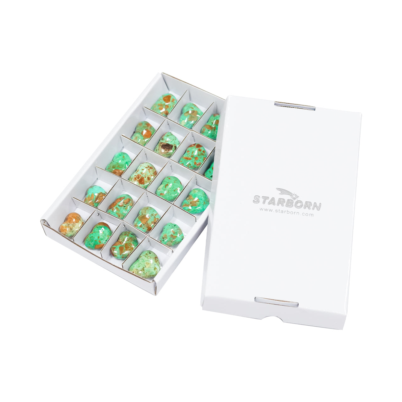 Smithsonite Heart 200 grams - 20 pieces