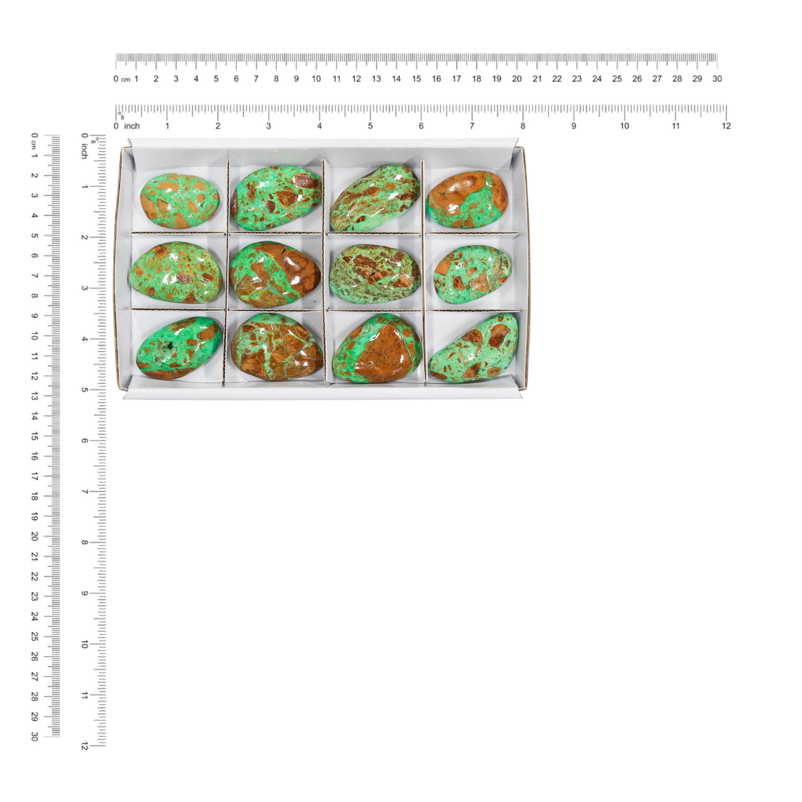 Smithsonite Freeform Palm Stones 300 grams - 12 pieces