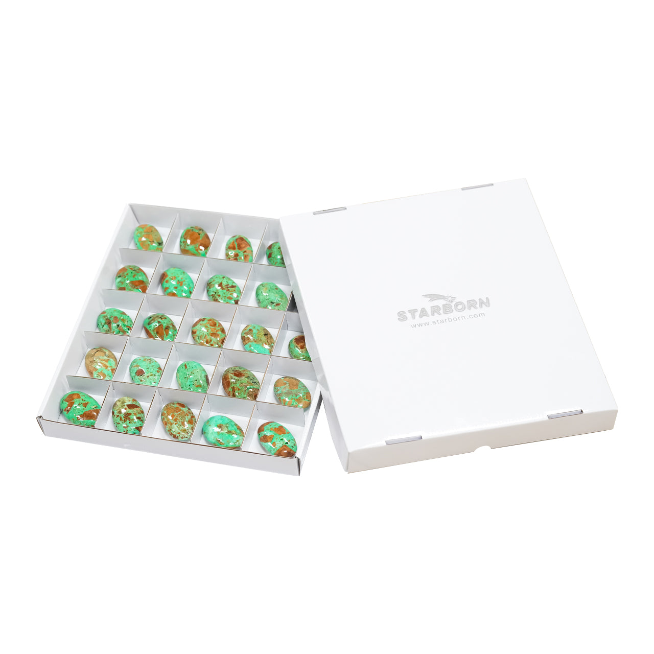 Smithsonite Freeform Palm Stones 1000 grams - 25 pieces