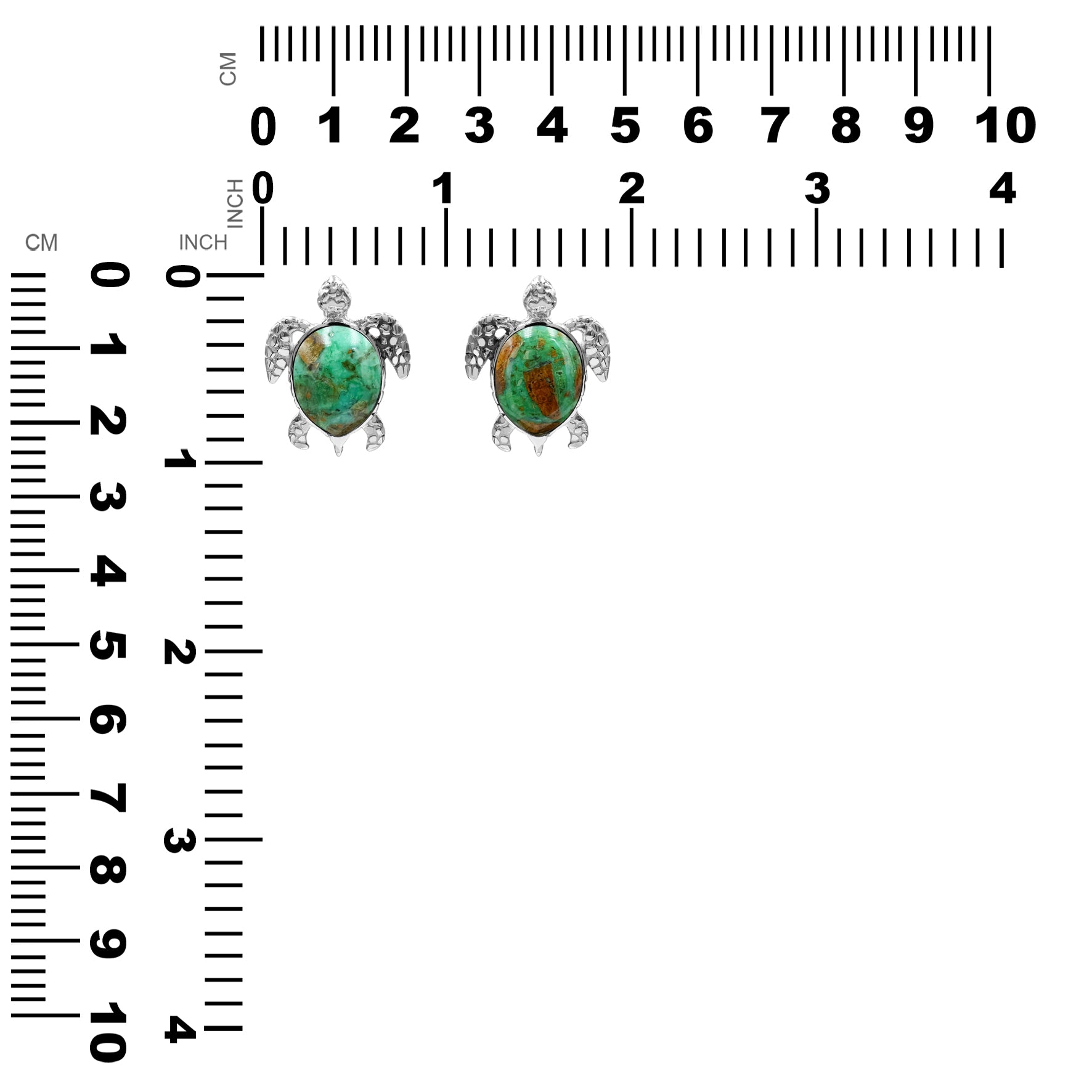 Starborn Sea Turtle Pendant in Fine Sterling Silver