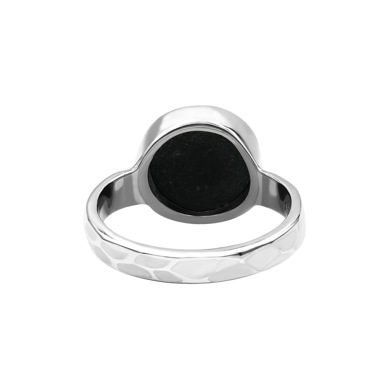 Starborn Round 10mm Star Diopside Bezel Setting Ring in Sterling Silver