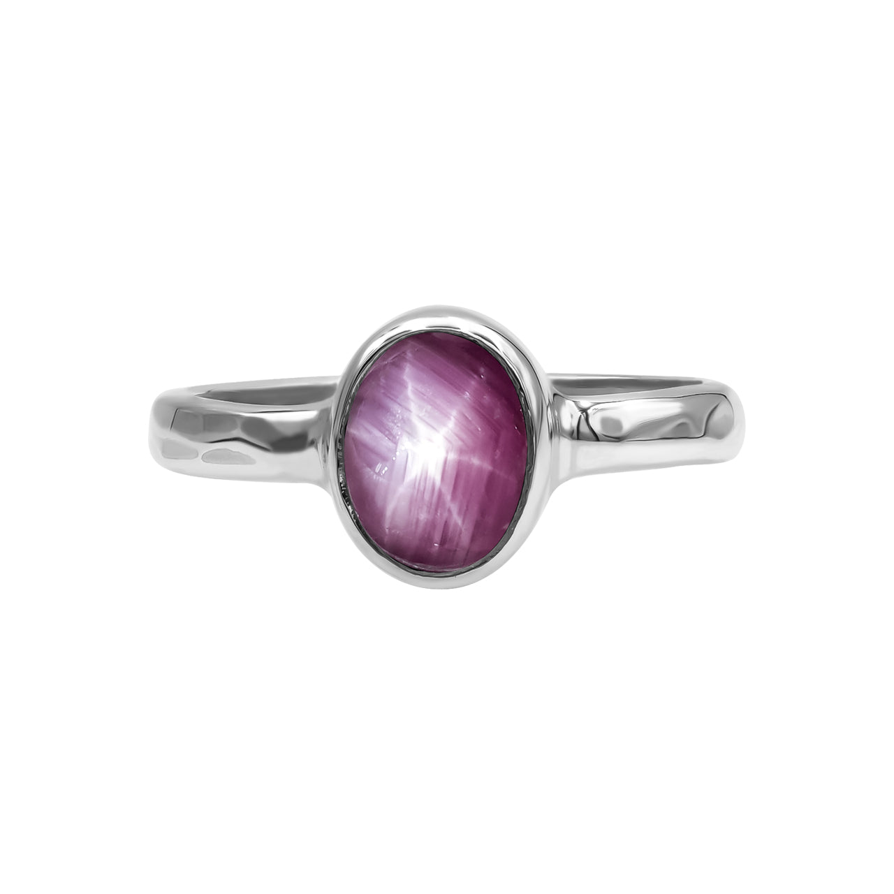 Starborn Star Ruby Ring in Sterling Silver