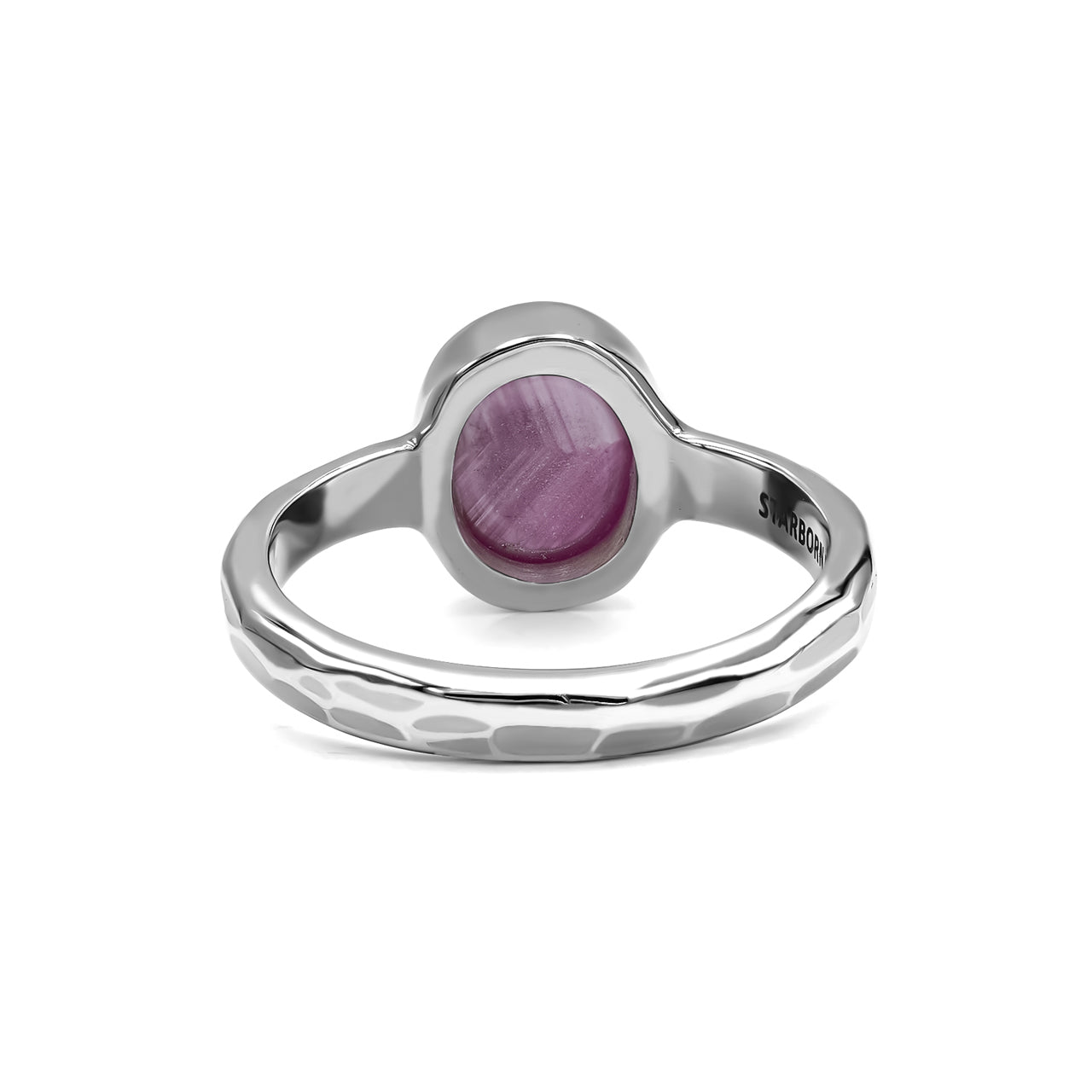 Starborn Star Ruby Ring in Sterling Silver