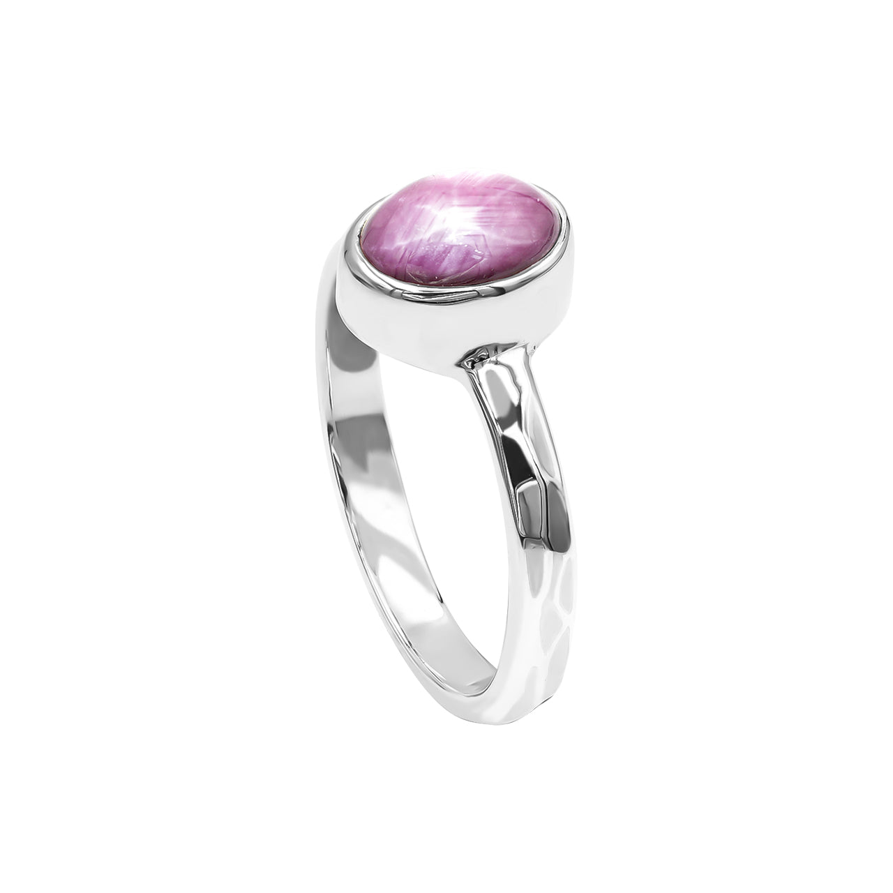 Starborn Star Ruby Ring in Sterling Silver