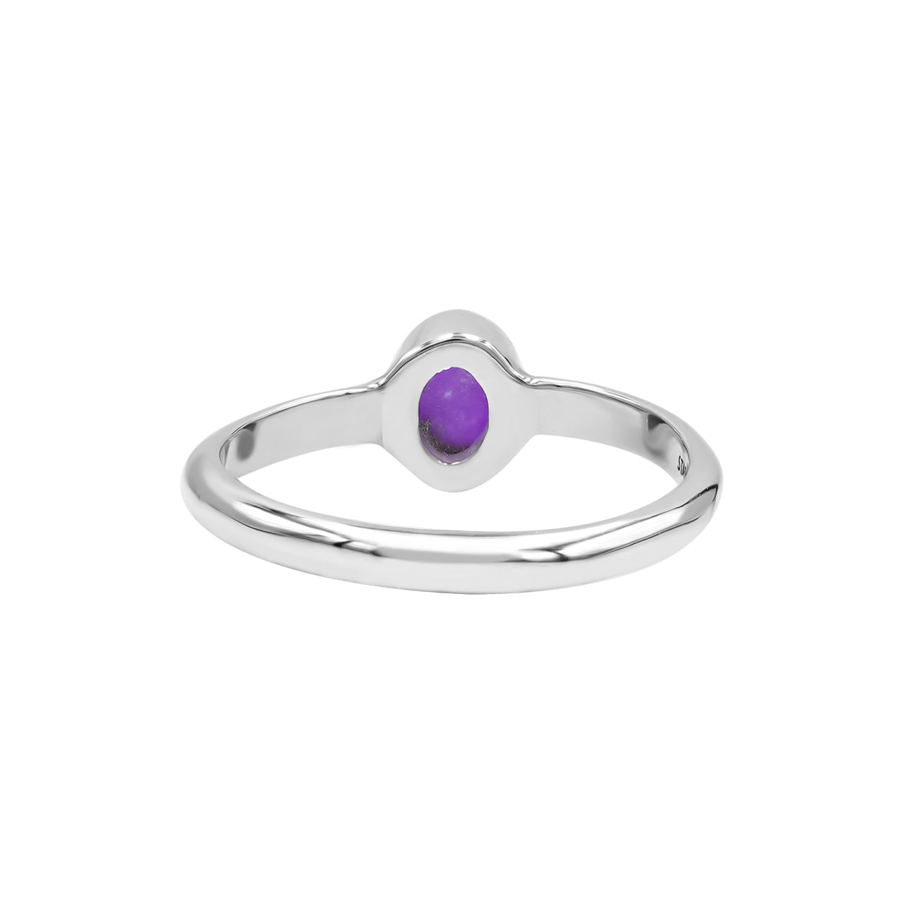 Anillo de sugilita Starborn en plata de ley fina