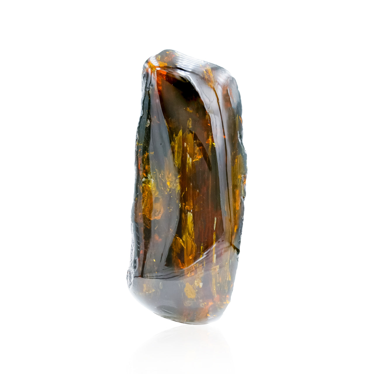 Polished Lion's Mane Sumatra Amber Collector 55-75 gr