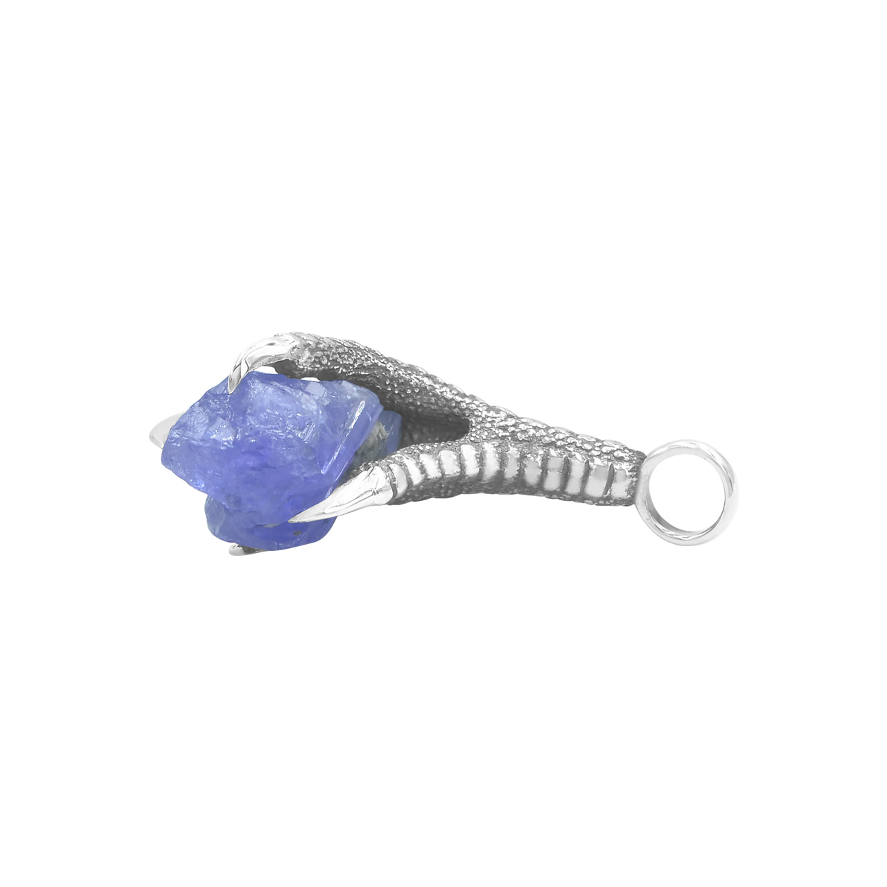 Starborn Gemstone Eagle Claw Pendant in Sterling Silver
