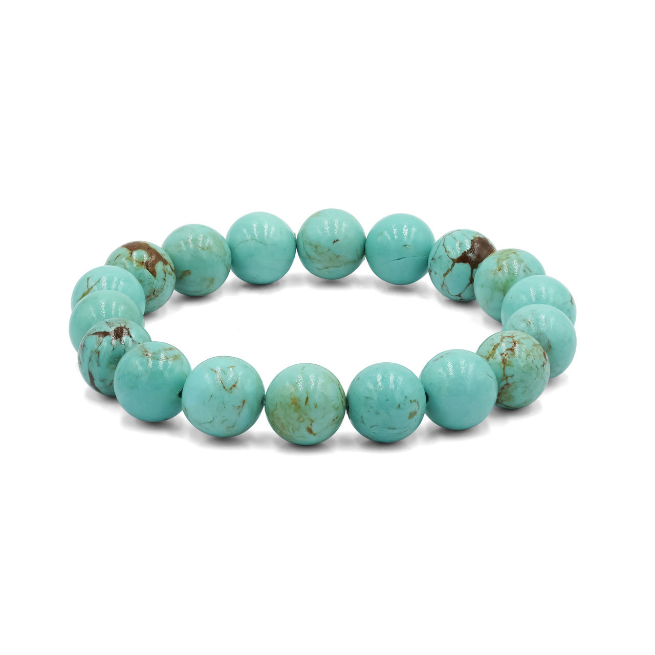 Starborn Turquoise Beaded Elastic Bracelet