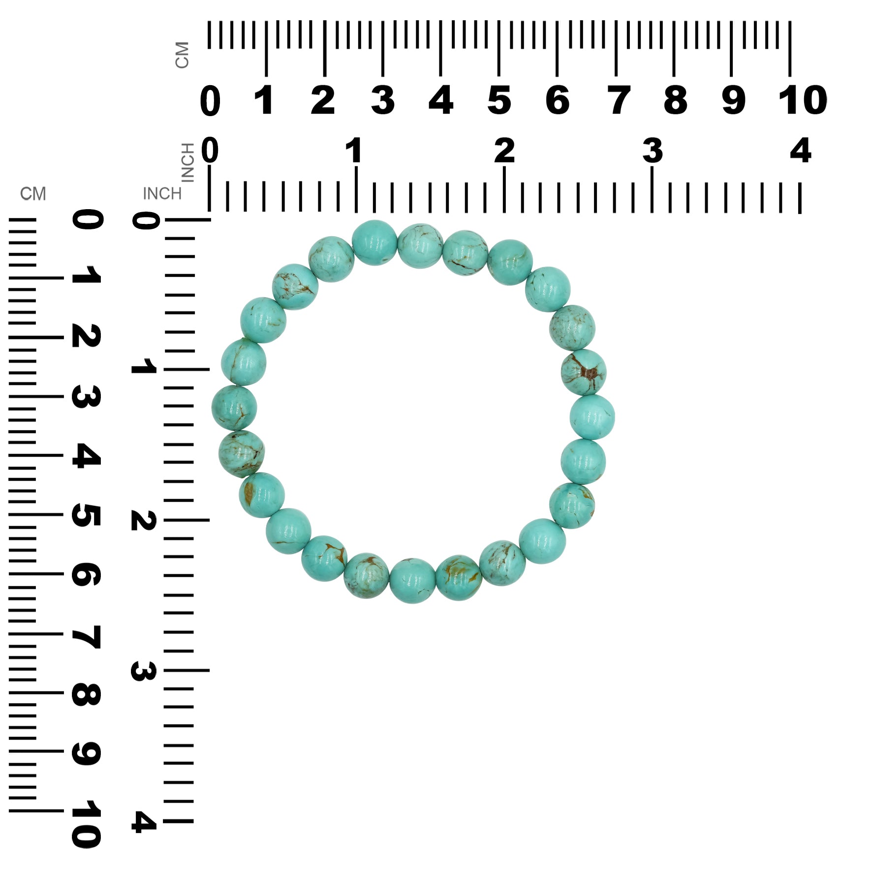 Starborn Turquoise Beaded Elastic Bracelet