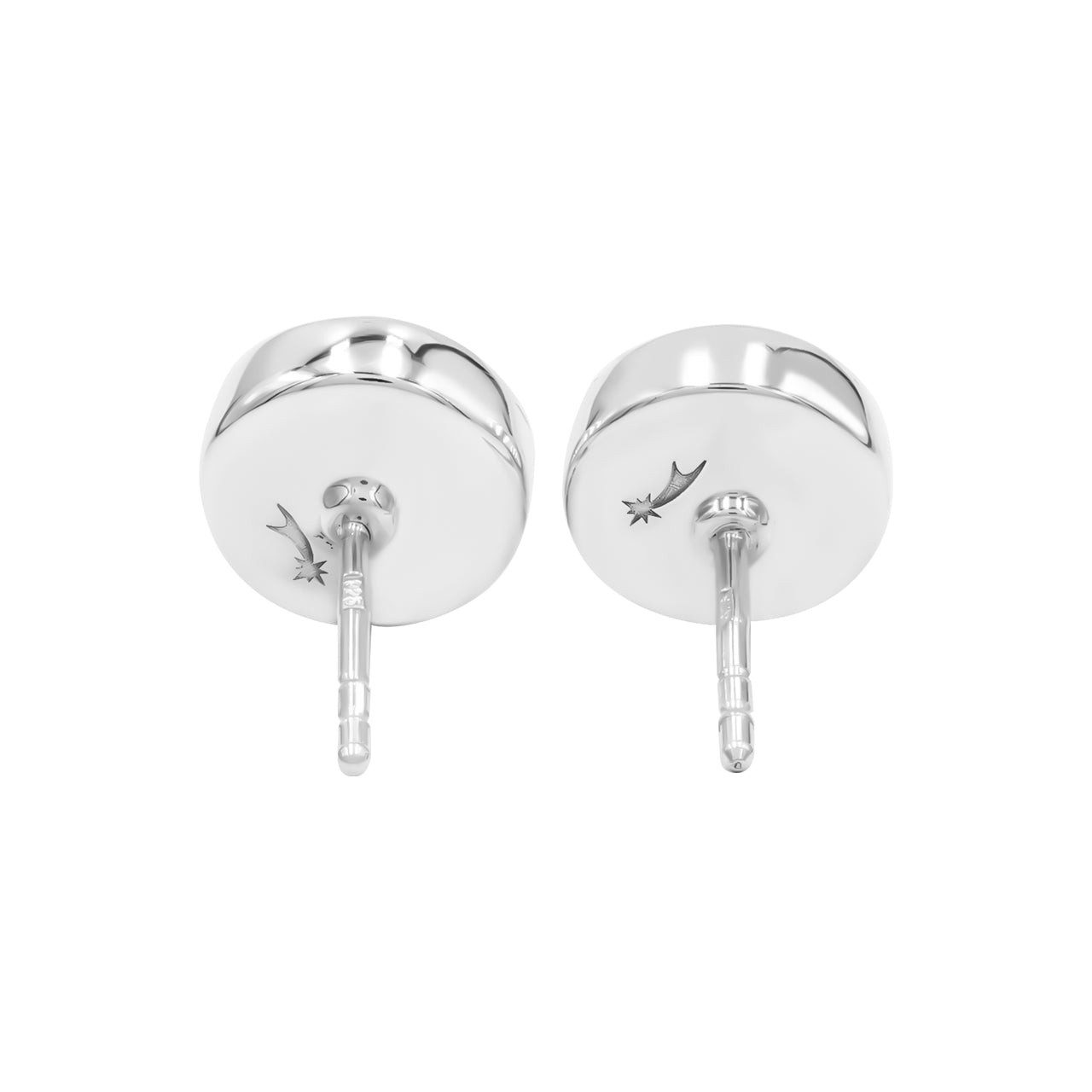 Aretes con poste de turquesa Starborn Campitos en plata de ley