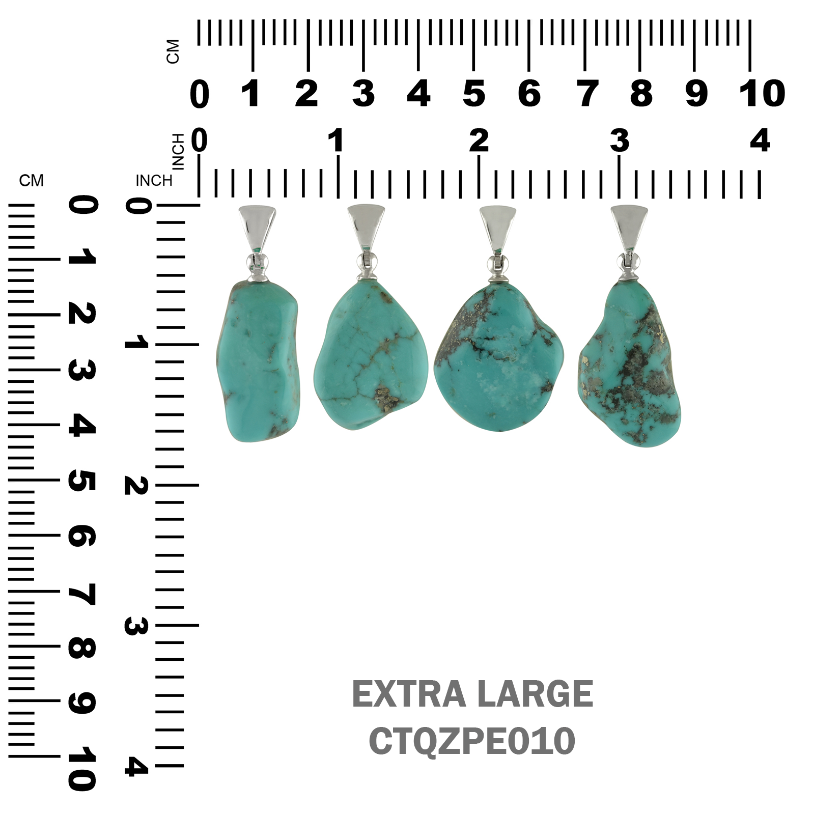 Starborn Campitos Türkis-Anhänger aus Sterlingsilber