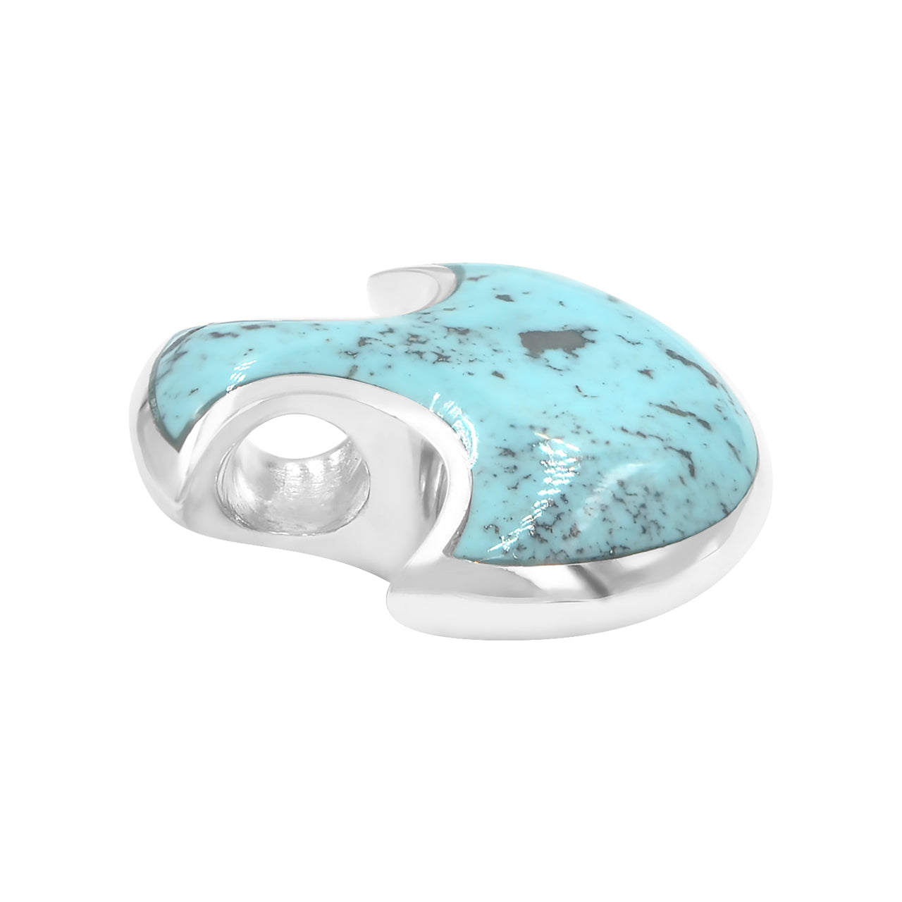 Starborn Edelstein-Anhänger mit Streitaxtkopf aus Sterlingsilber