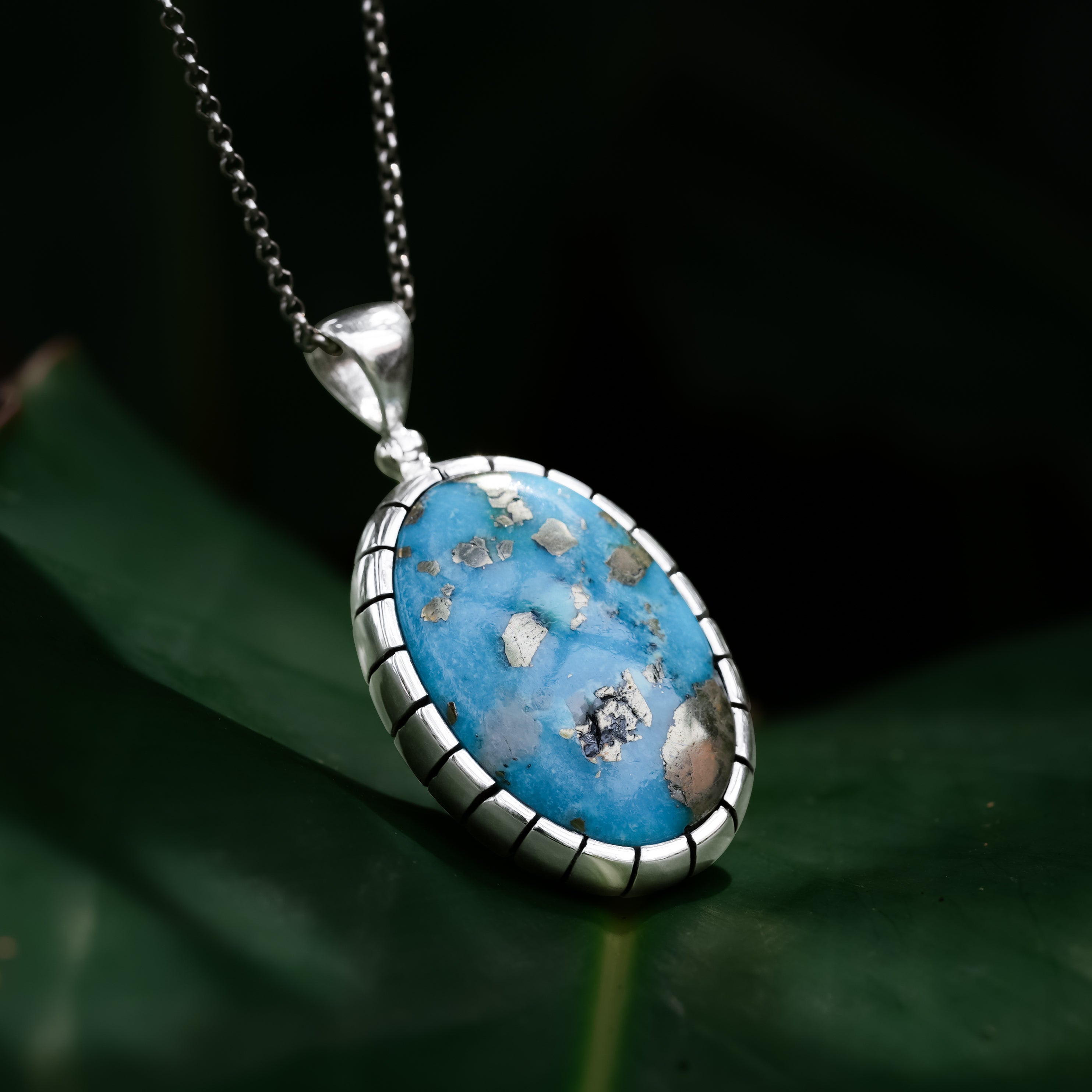 Starborn Gemstone New Style Pendant in Sterling Silver