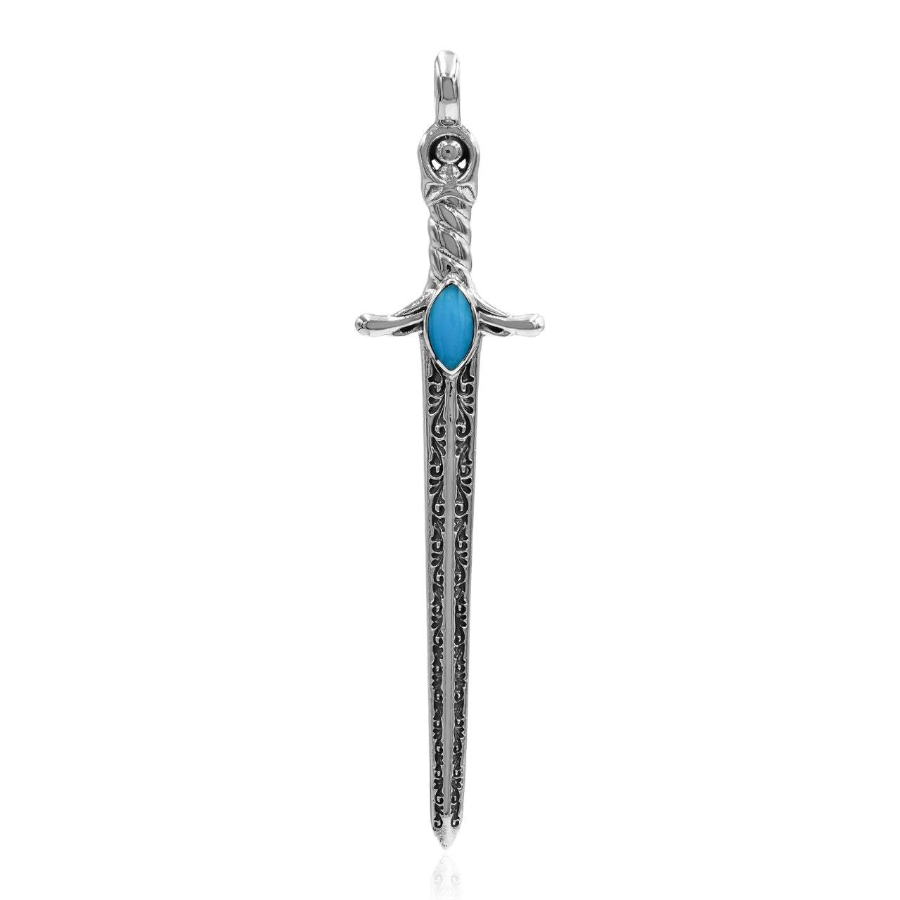 Starborn Small Sword Pendant in Sterling Silver