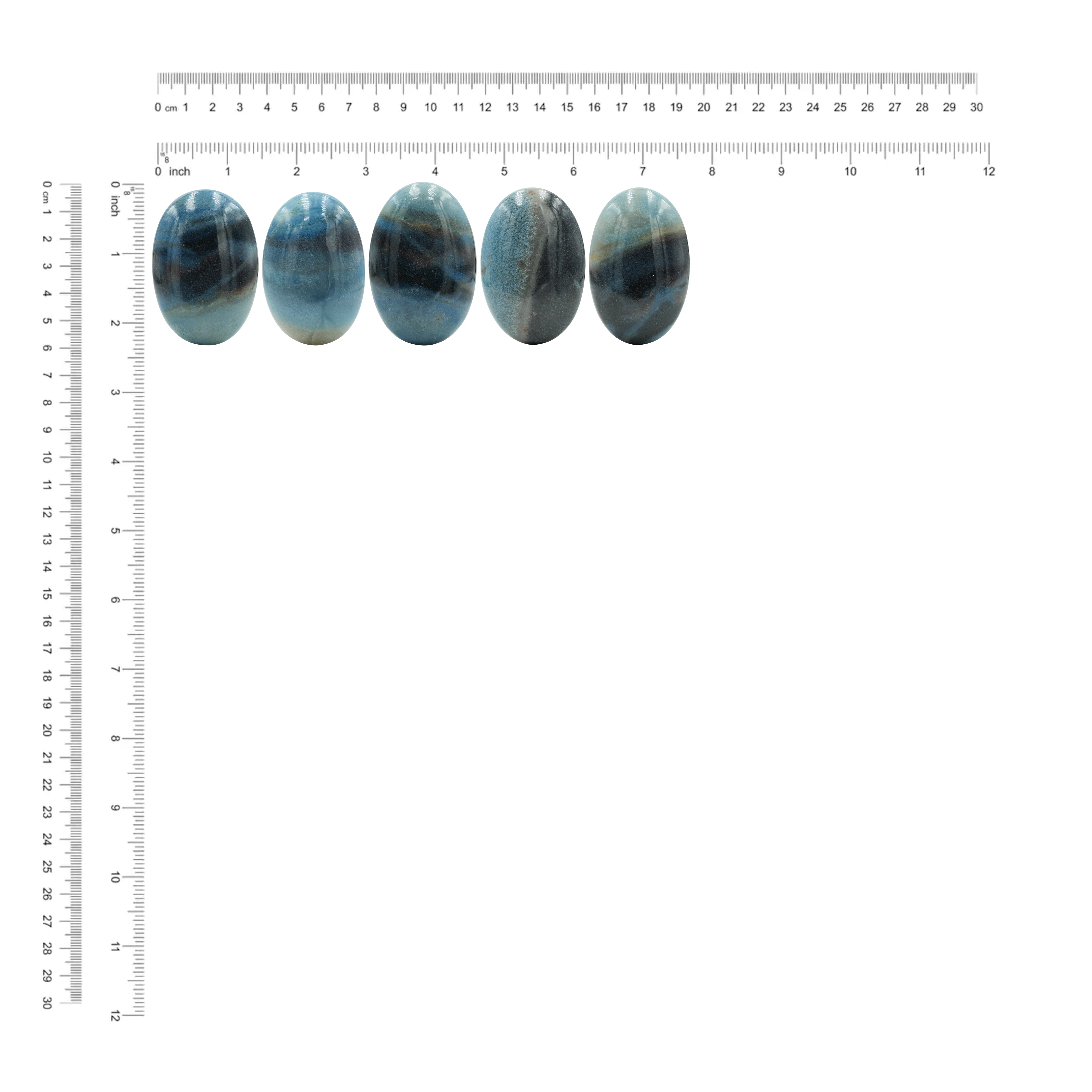 Starborn Troilite Polished Oval Palm Stone - 1 Piece