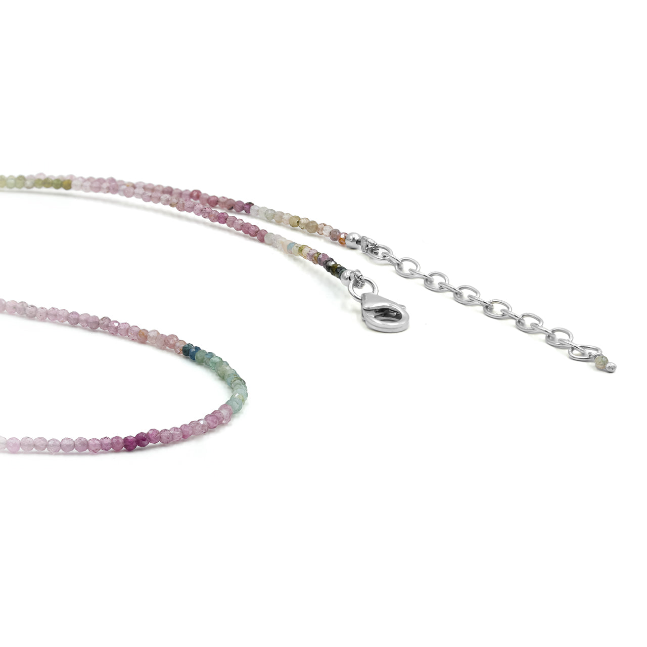 Starborn Tourmaline Faceted Bead Chain Necklace