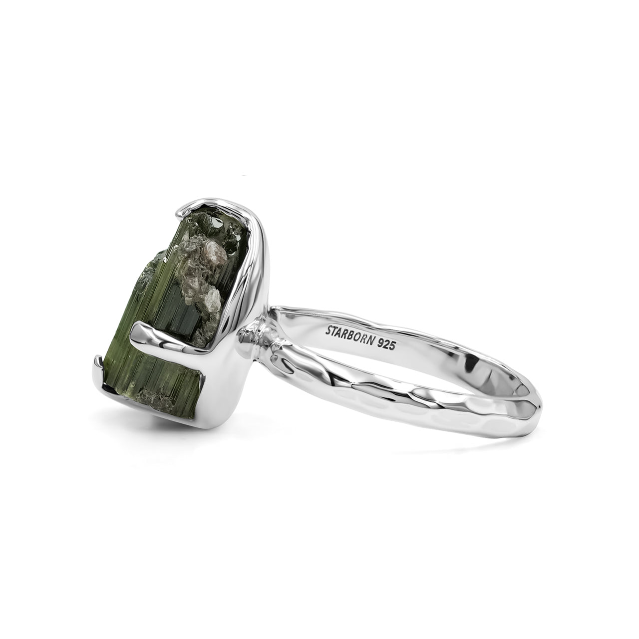 Tourmaline Crystal Ring