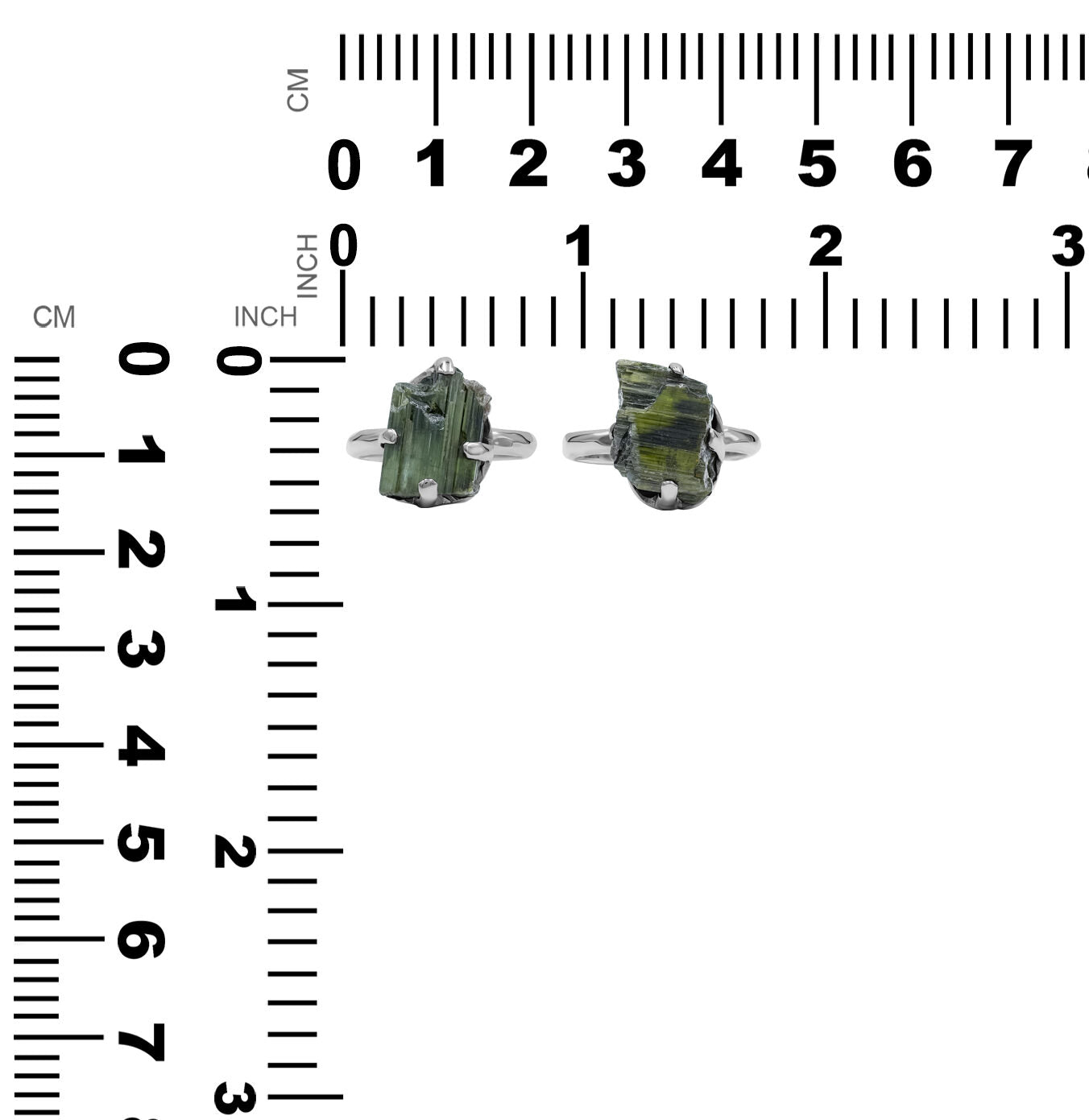 Tourmaline Crystal Ring