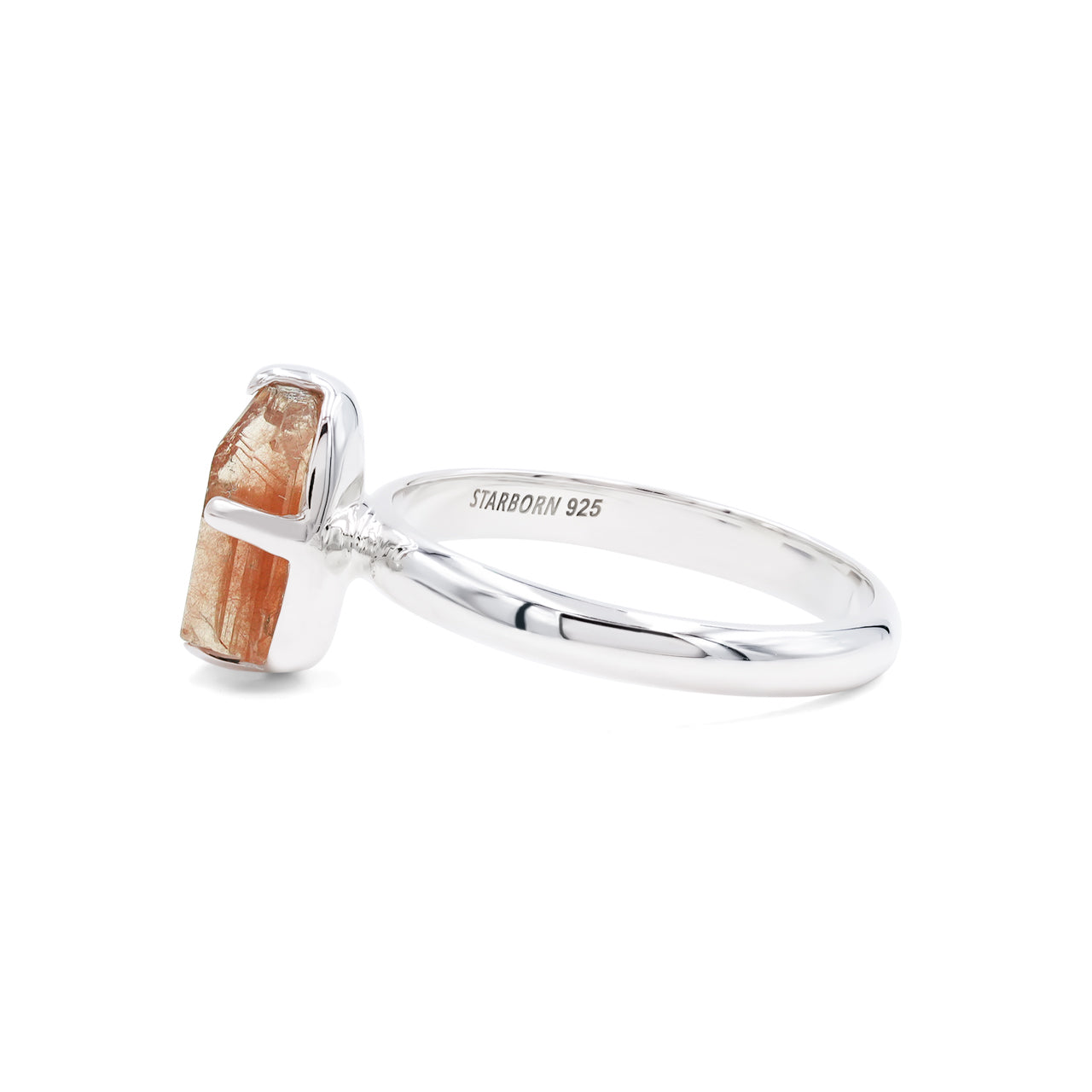 Starborn Utah Topaz Prong Set Ring in Sterling Silver