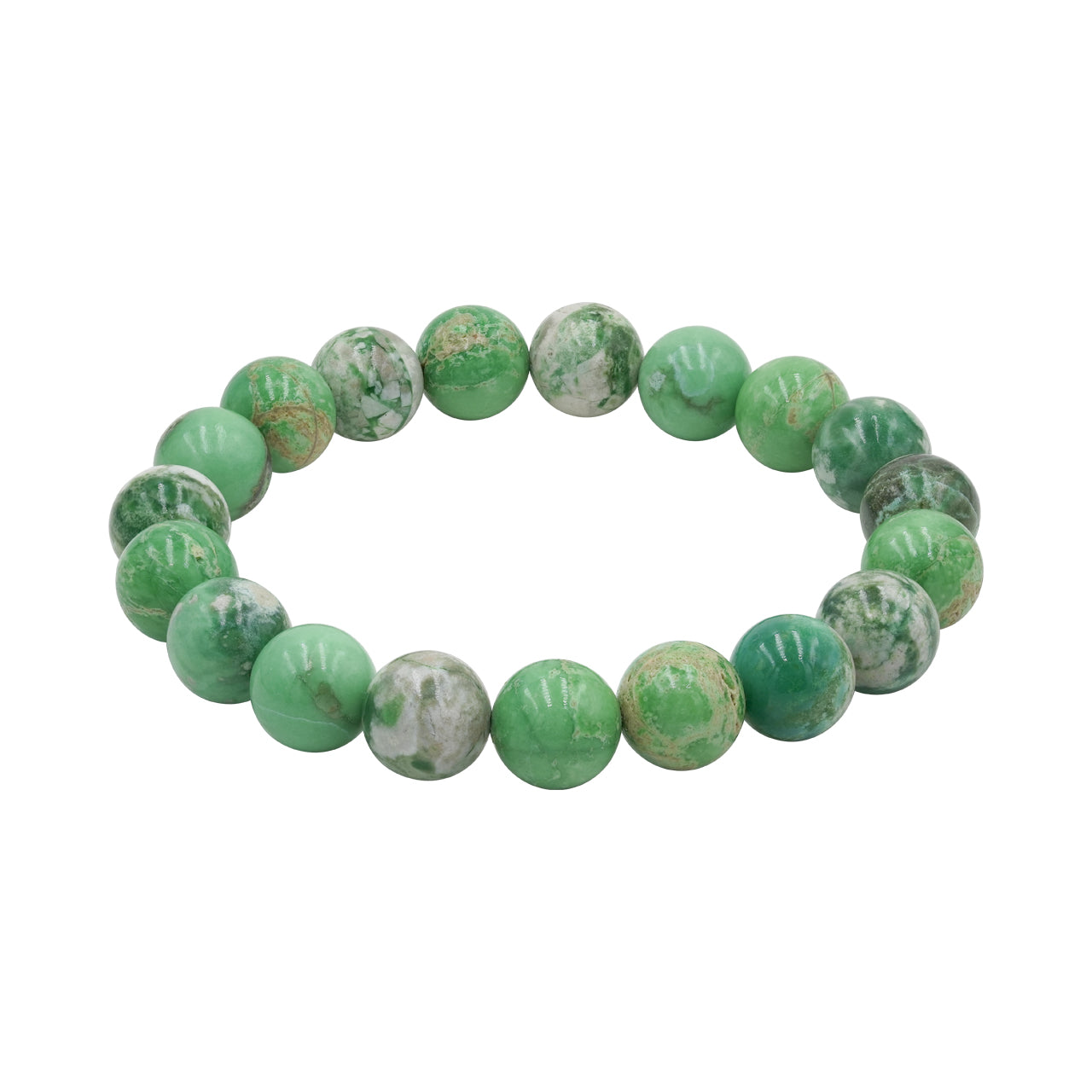 Starborn Variscite Elastic Beaded Bracelet
