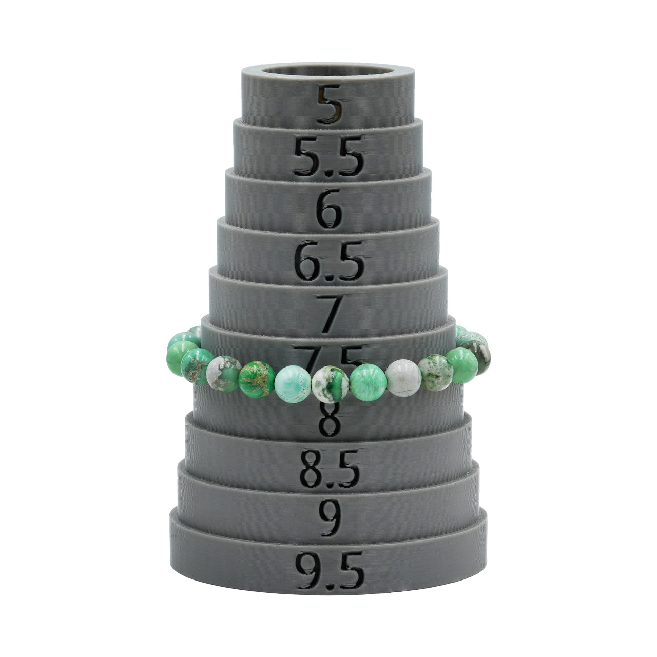 Starborn Variscite Elastic Beaded Bracelet