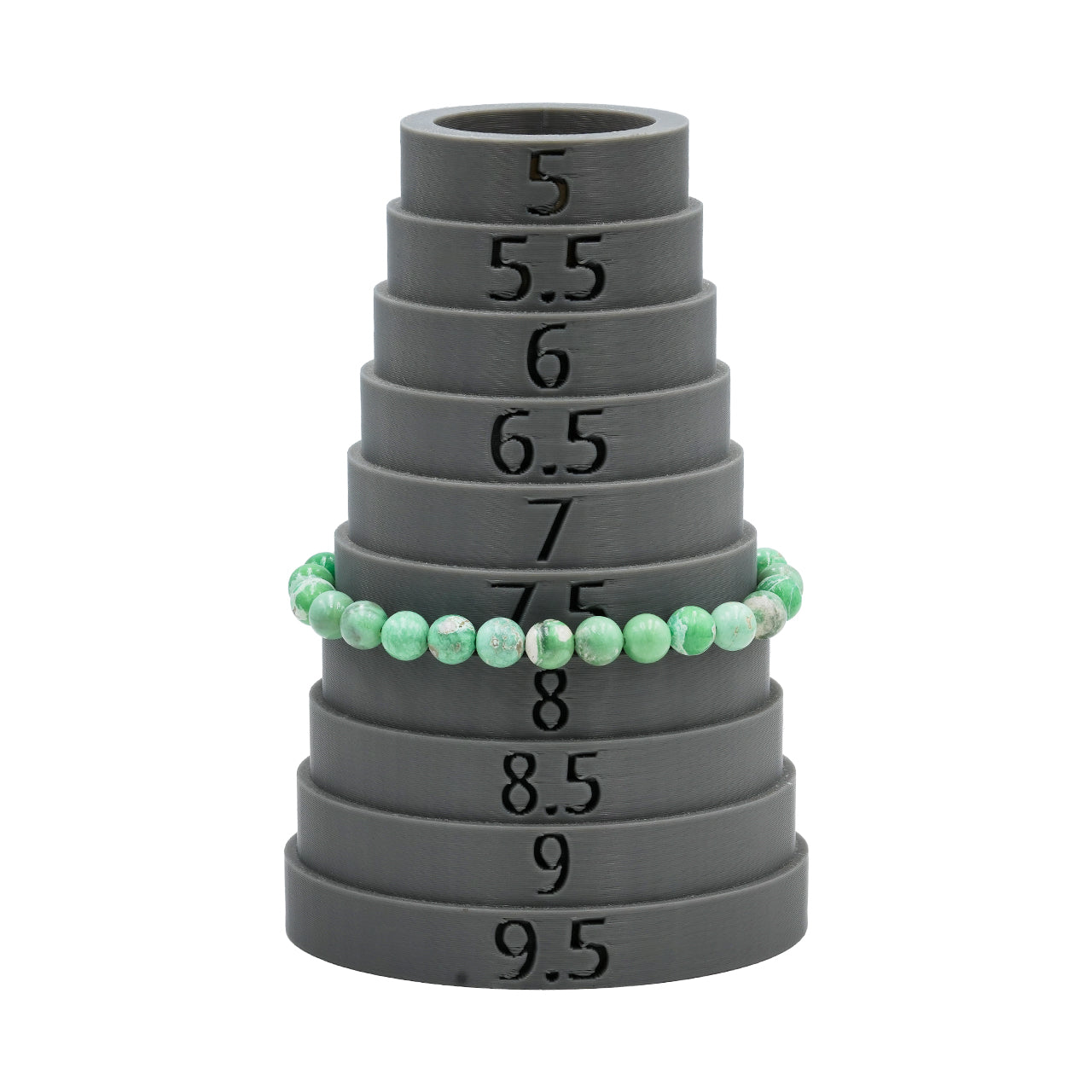 Starborn Variscite Elastic Beaded Bracelet