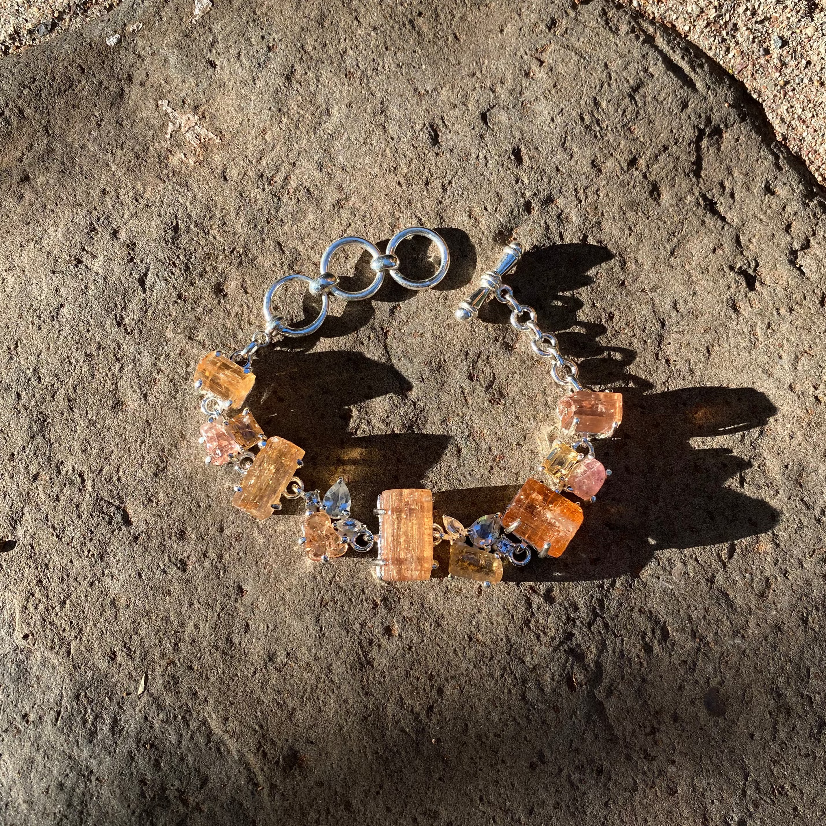 Starborn Imperial Topaz Bracelet in Sterling Silver