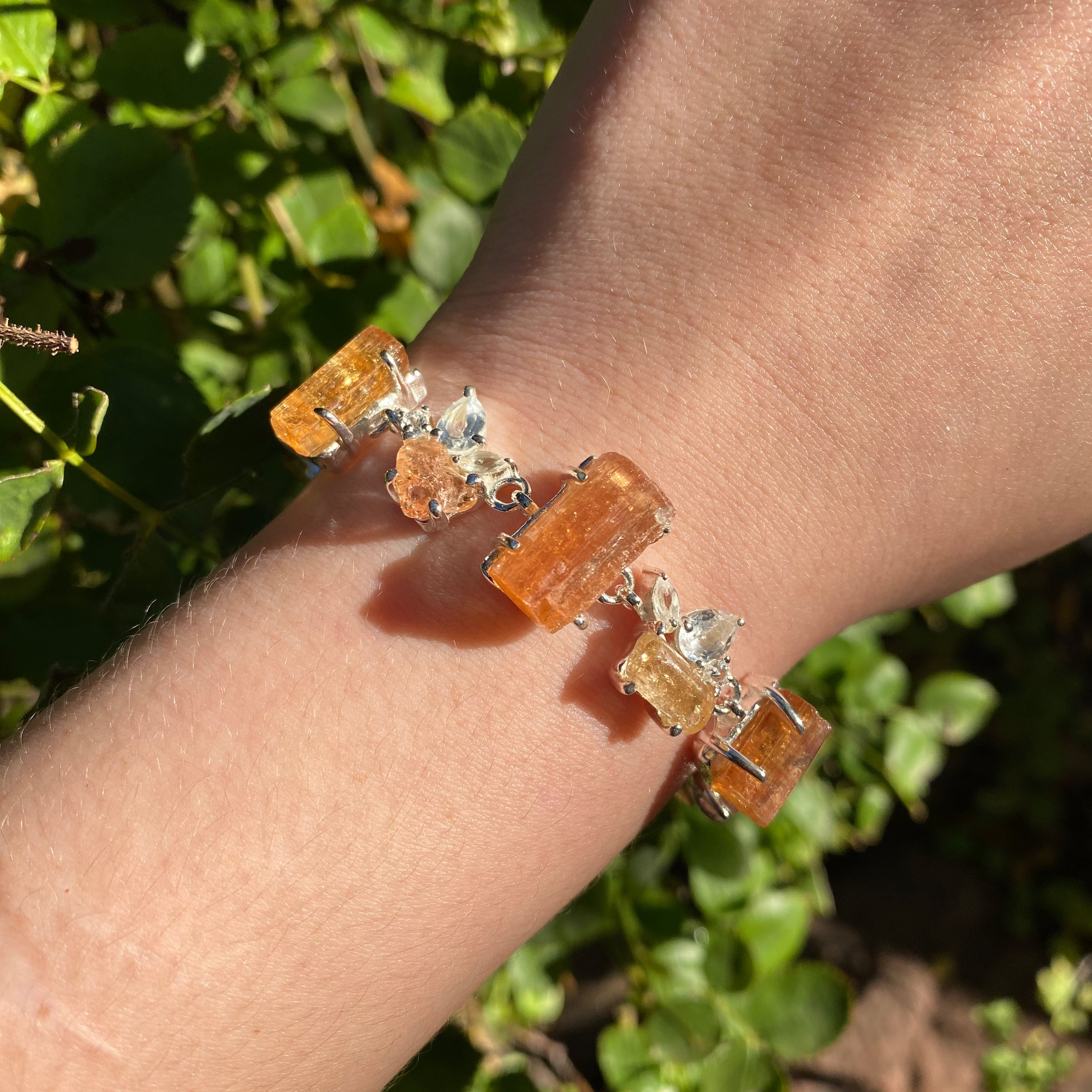 Starborn Imperial Topaz Bracelet in Sterling Silver
