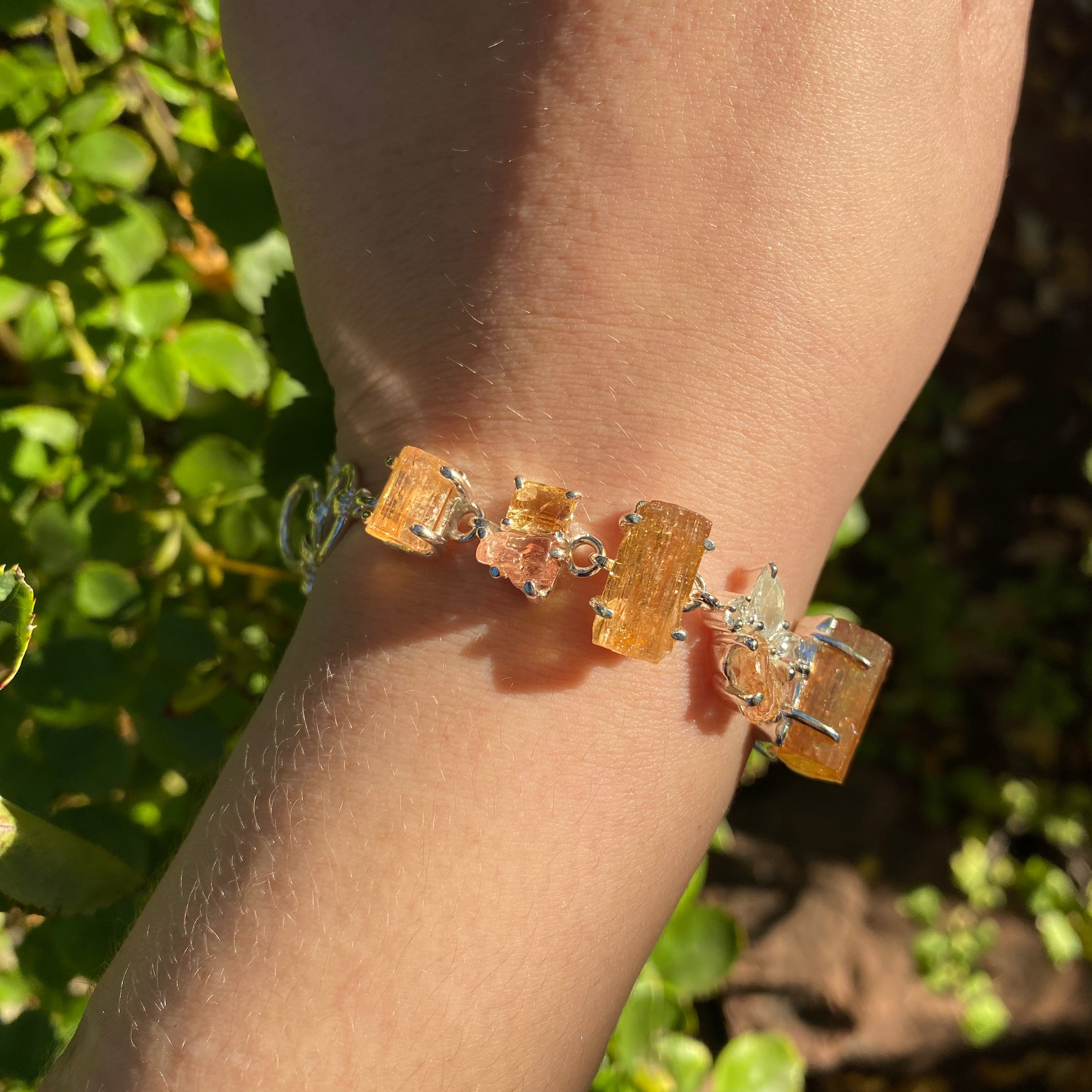 Starborn Imperial Topaz Bracelet in Sterling Silver