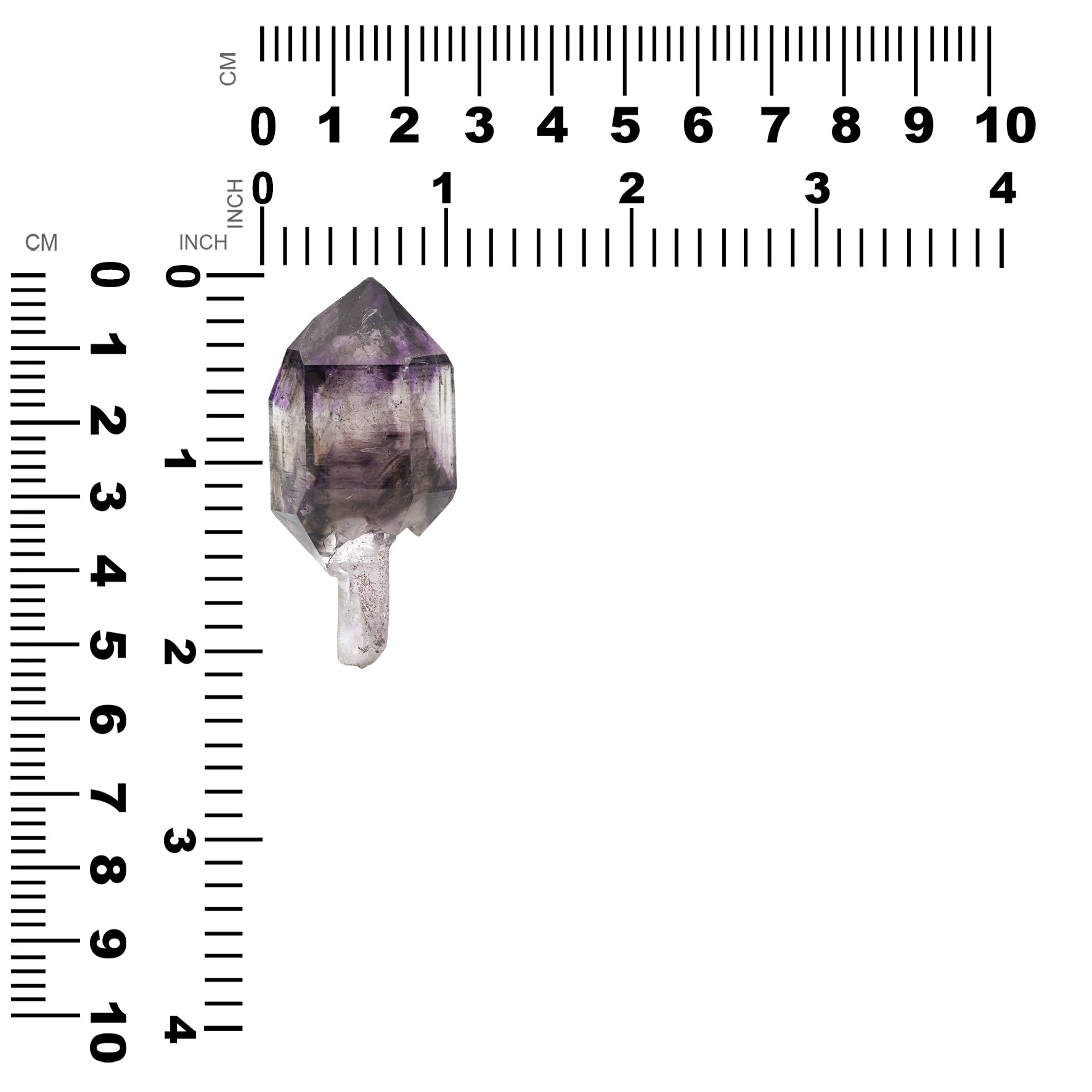 Espécimen de cristal de amatista Starborn Shangaan 138 cts