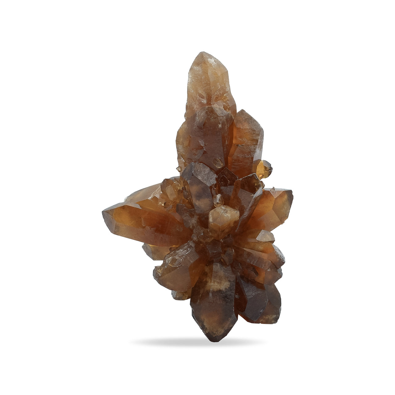 Starborn Natürliches Citrin-Cluster-Kristallexemplar 86 Karat - 1 Stück