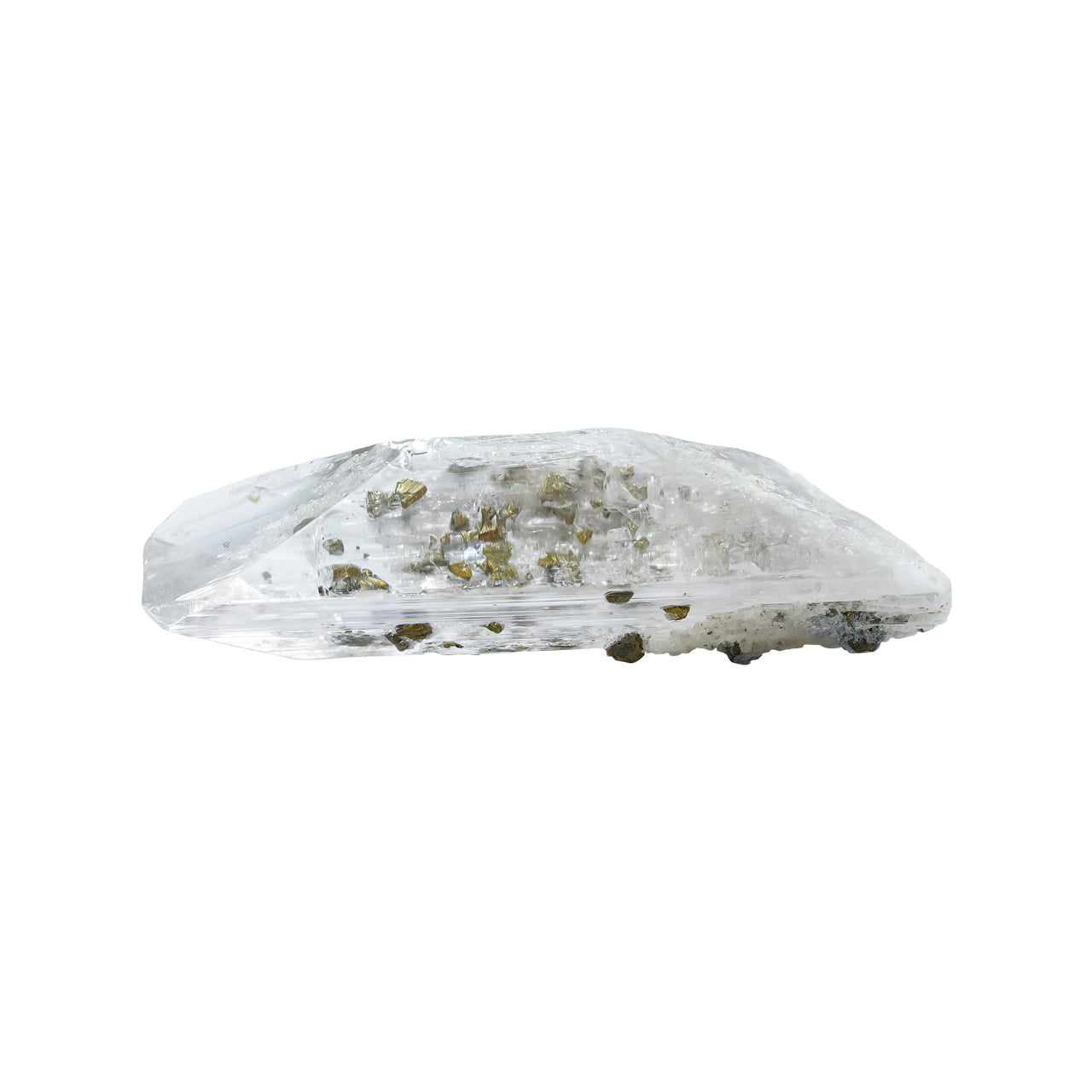 Danburite with Pyrite