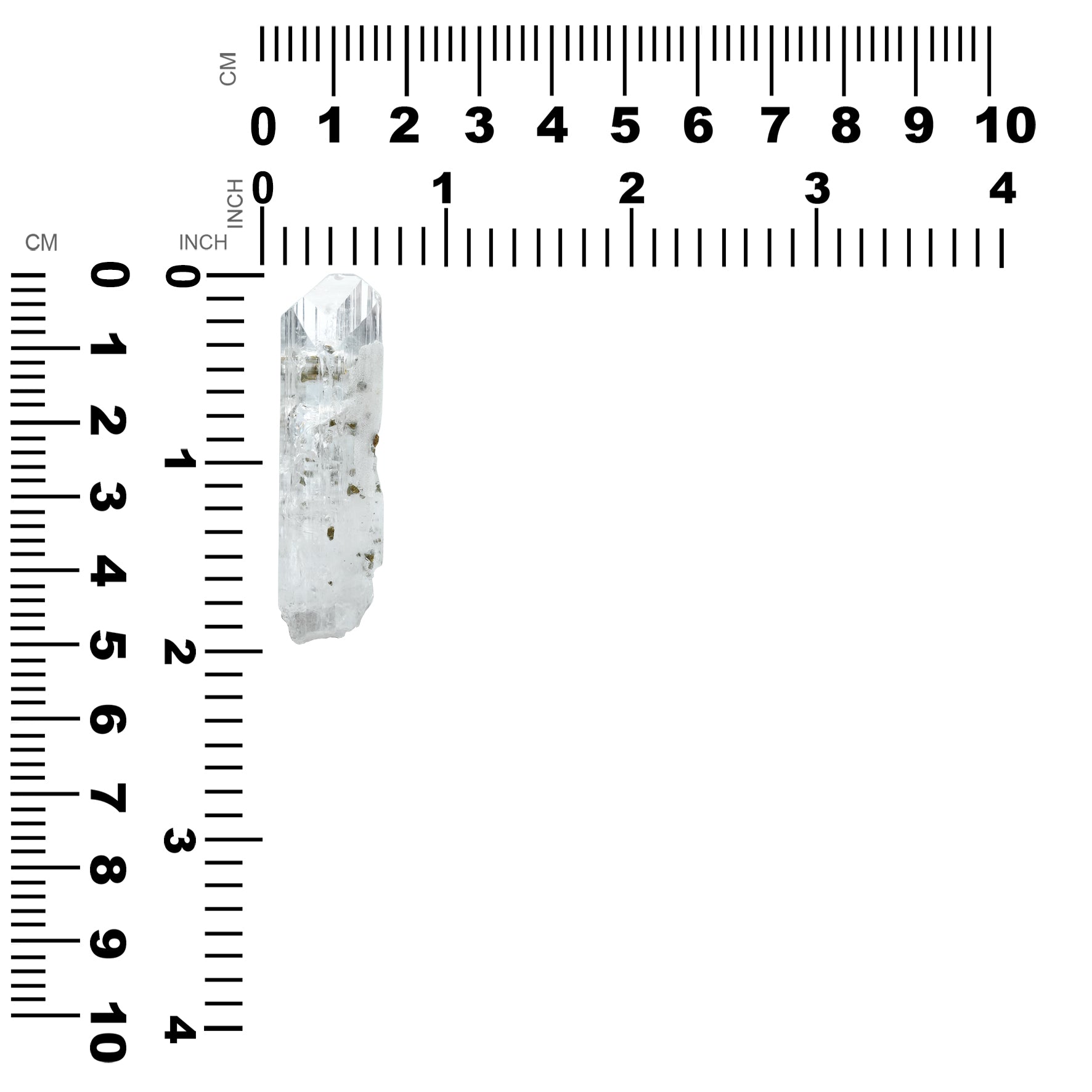 Danburite with Pyrite