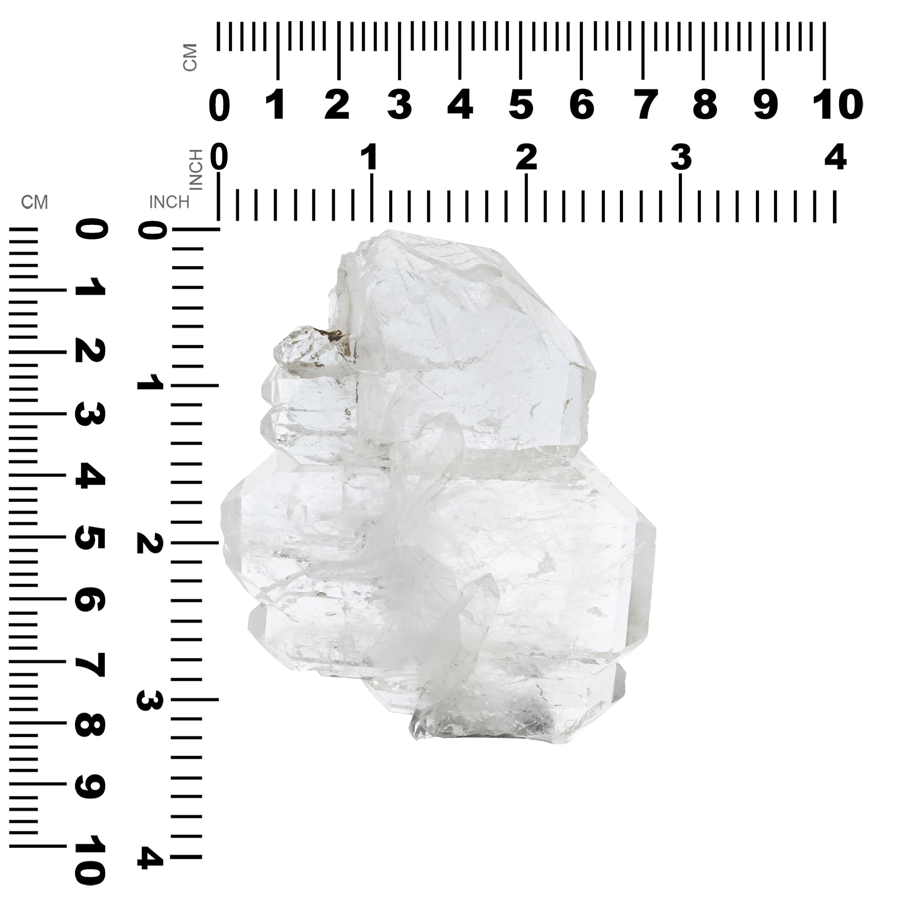 Faden Quartz Crystal Specimen 372.5 cts