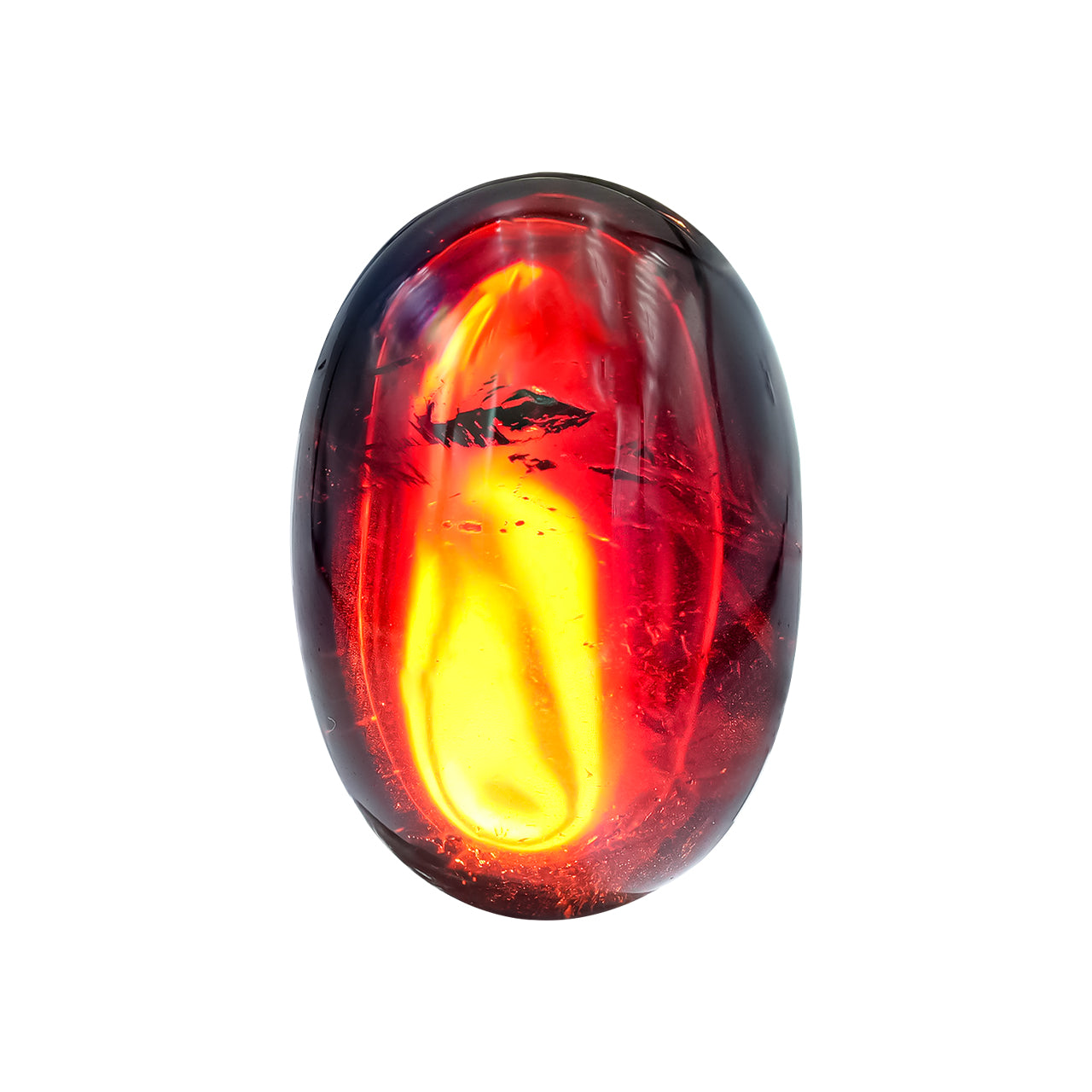 Starborn Granat Oval Cabochon 41ct - 1 Stück