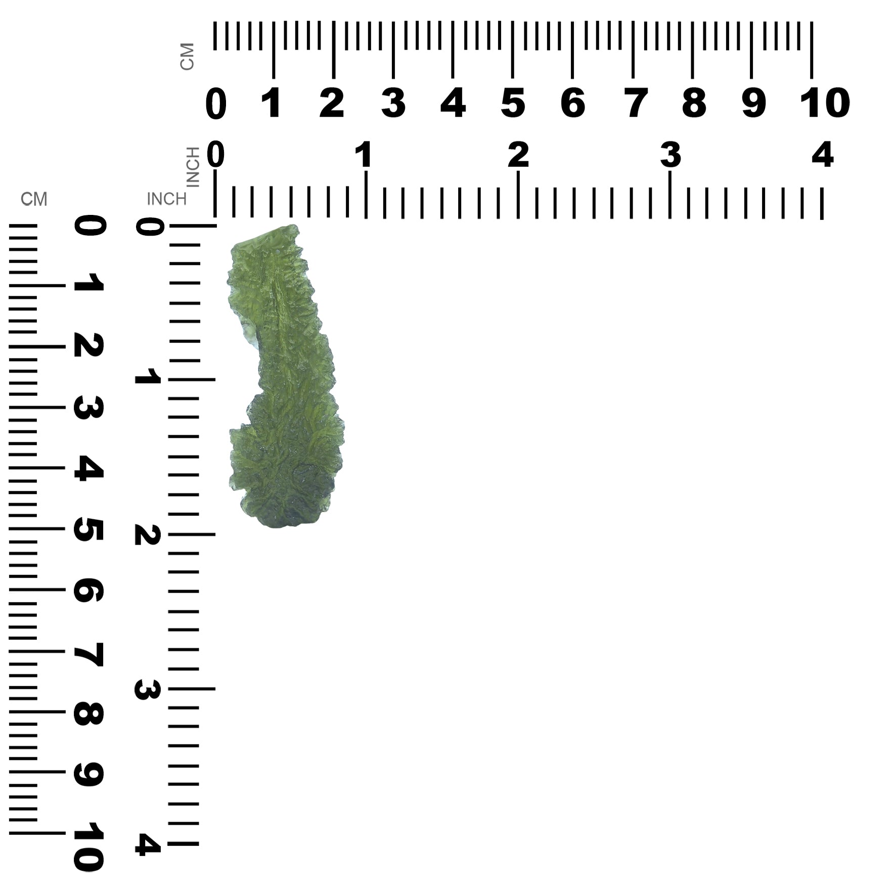 Starborn Rough Moldavite Collector's Corner Specimen 34.4ct - 1 Piece