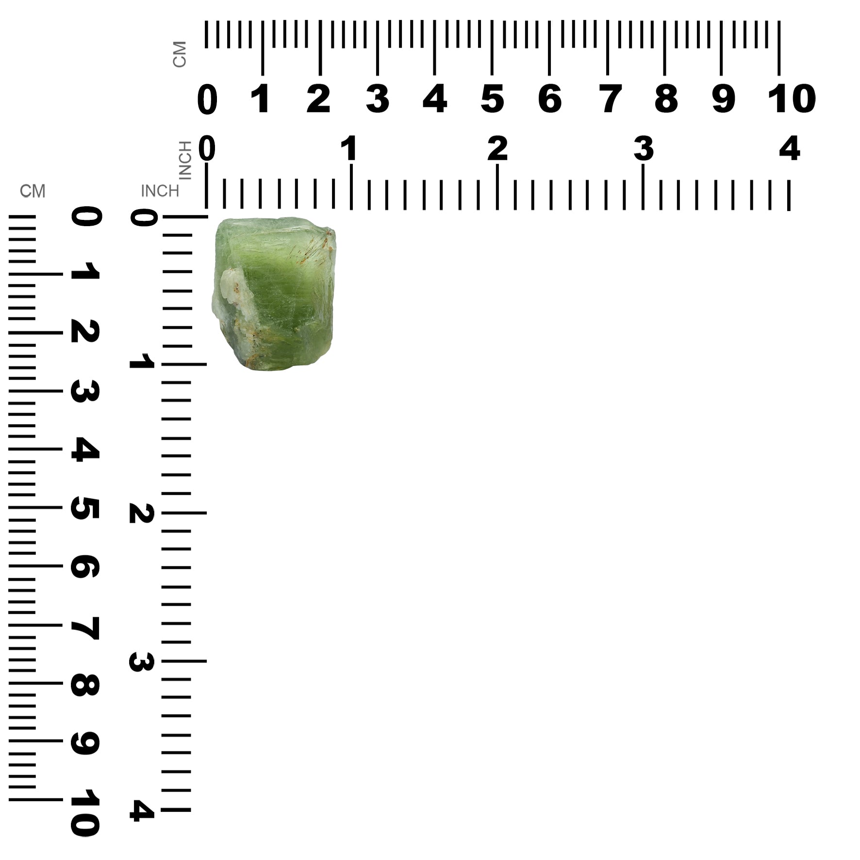 Peridot Crystal 15.4 grams - 1 Piece