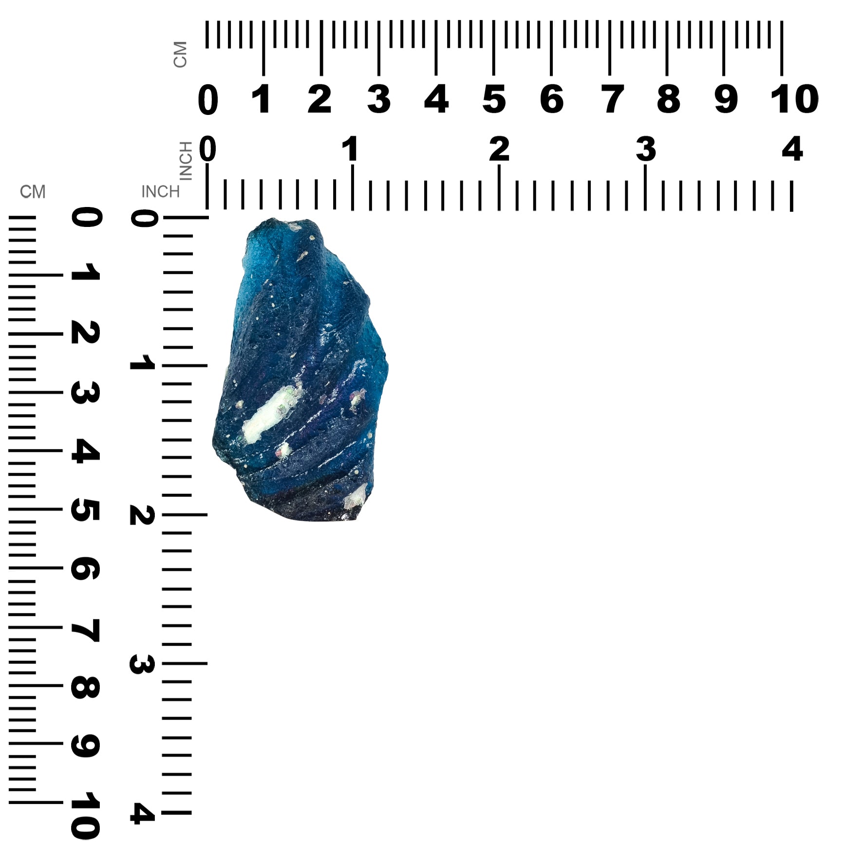 Pieza de esquina de coleccionista de cristal romano Starborn de 120,5 quilates