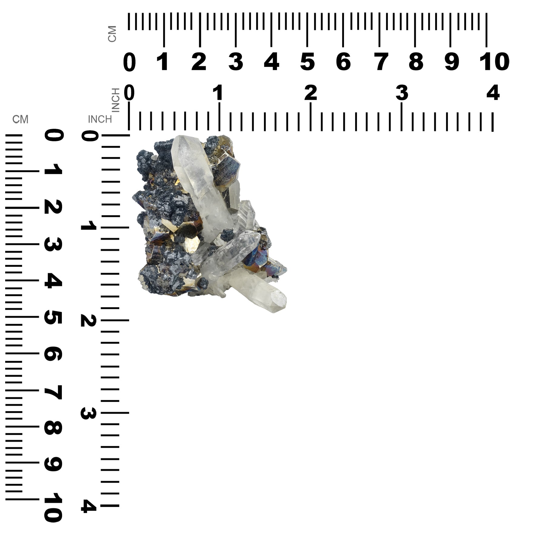 Rainbow Pyrite Crystal Specimen 221.5 carats