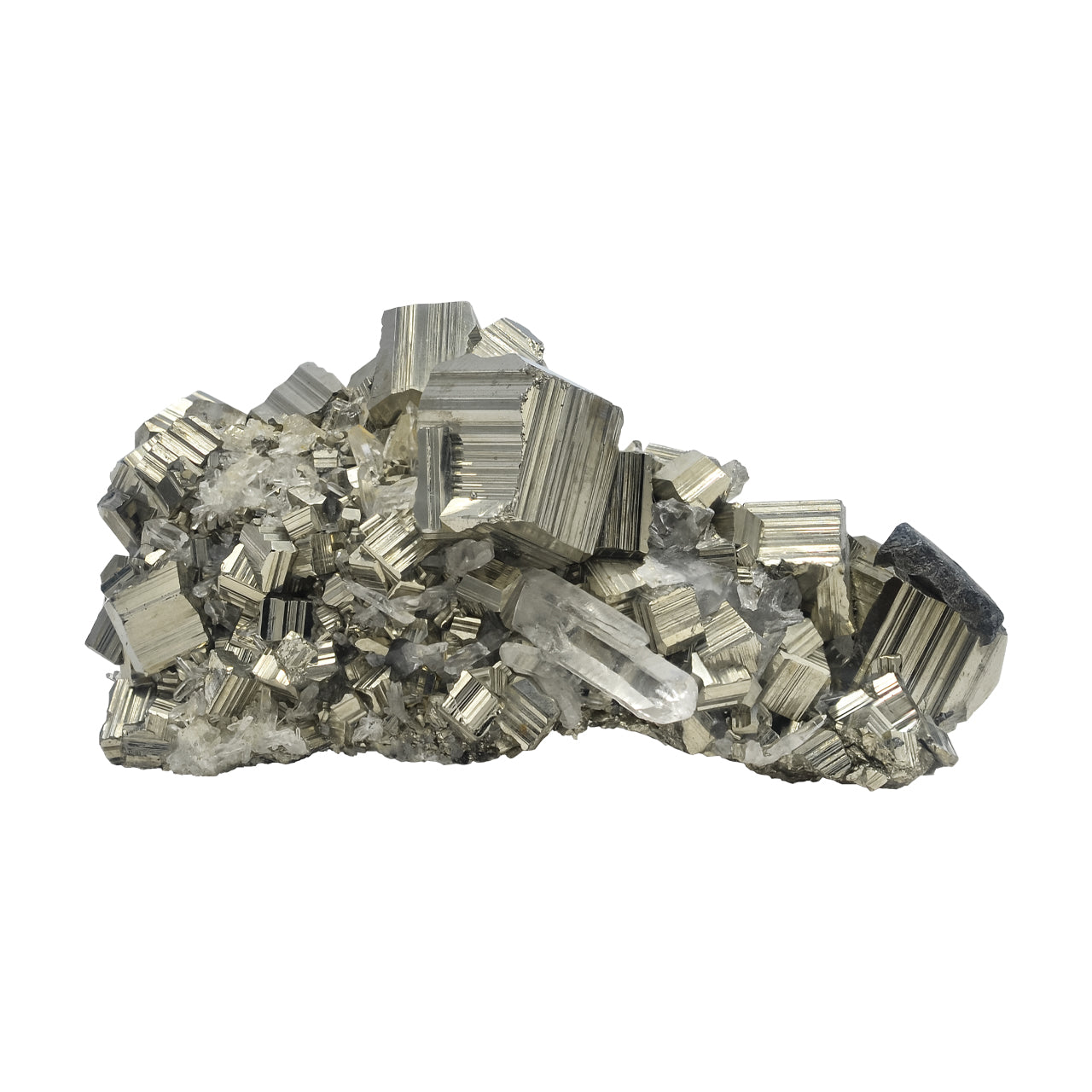 Rainbow Pyrite Crystal Specimen 787.5 carats