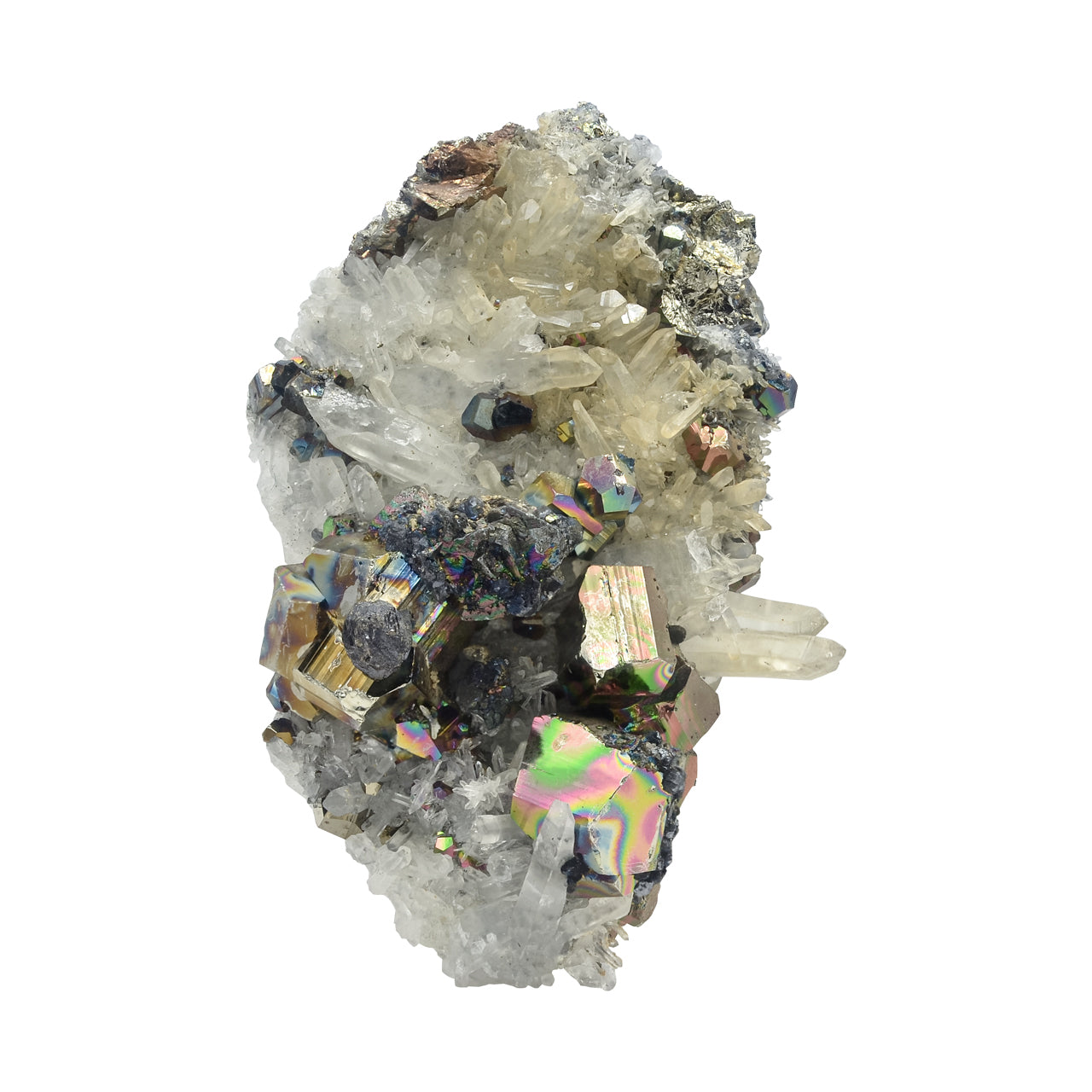 Rainbow Pyrite Crystal Specimen 668.5 carats