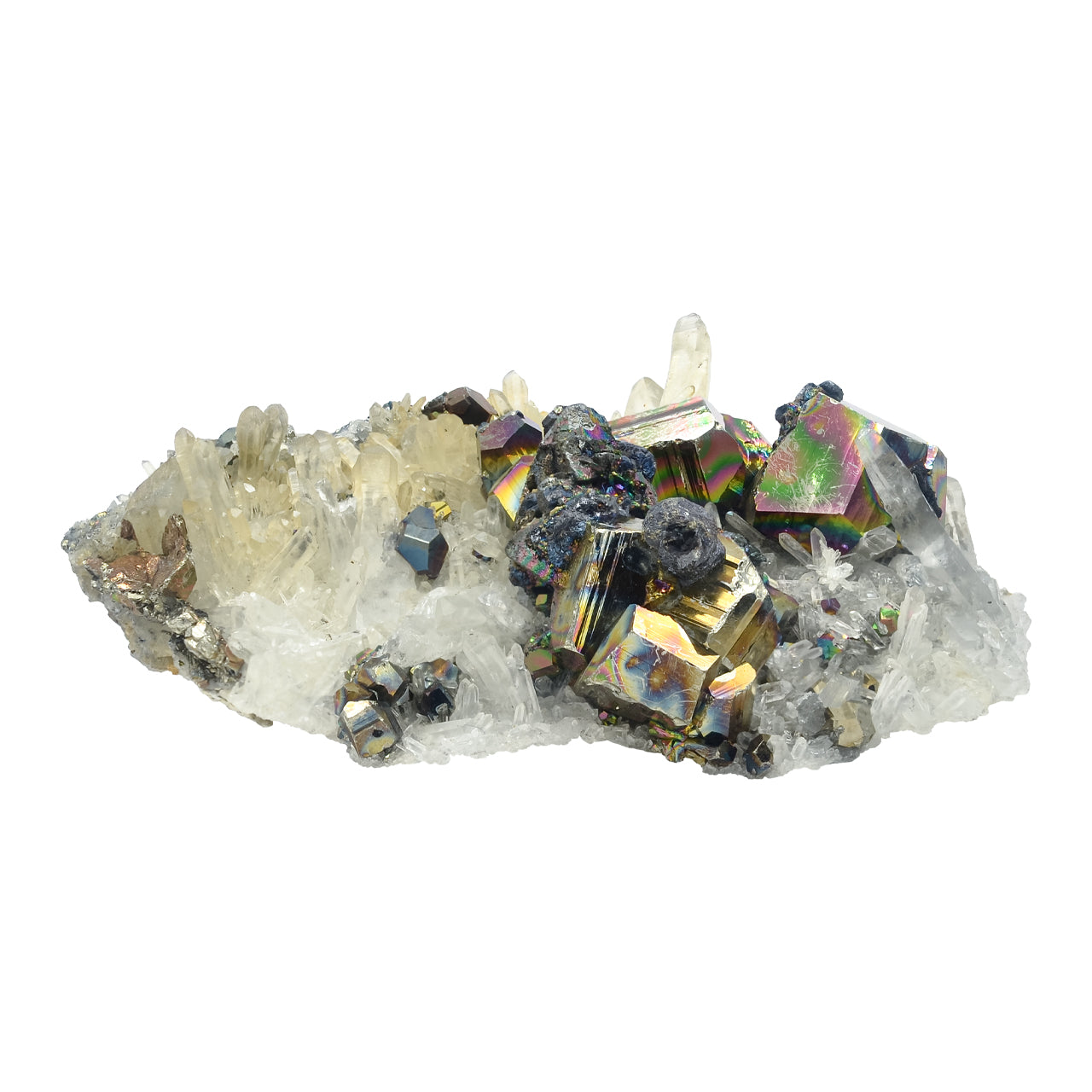 Rainbow Pyrite Crystal Specimen 668.5 carats