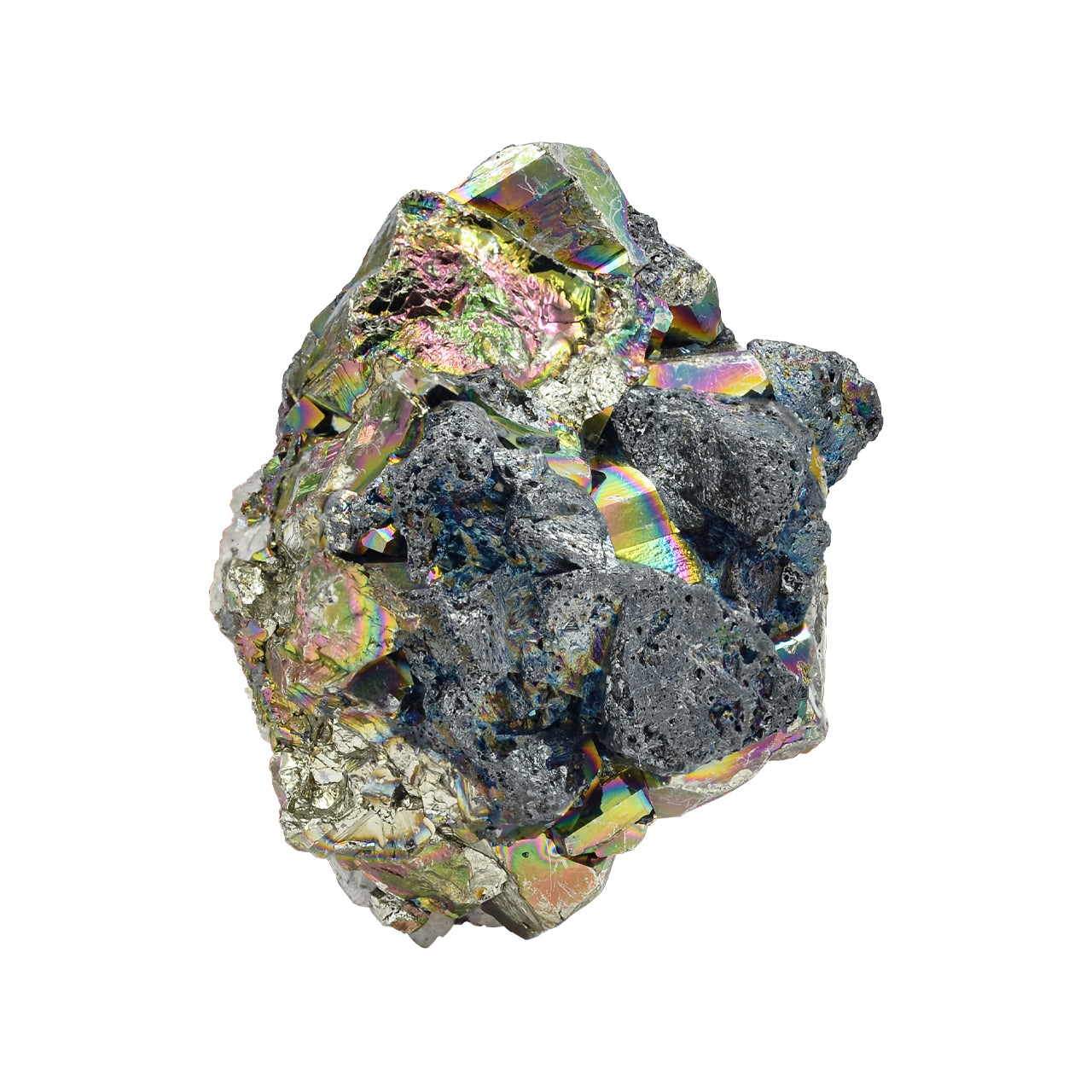 Pyrite with Quartz Crystal Specimen 448 carats