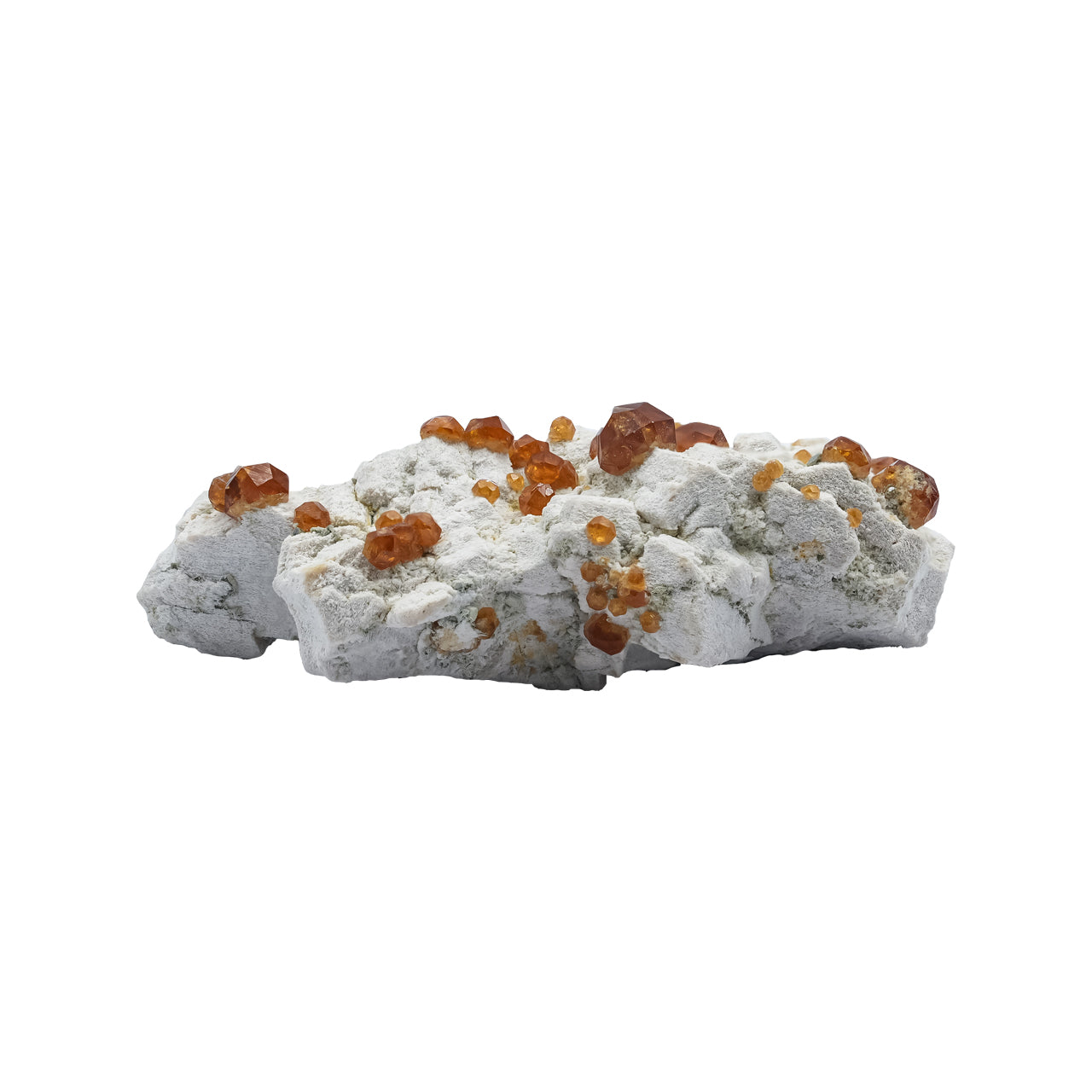 Starborn Natürlicher Spessartin-Granat-Cluster, Exemplar 190,5 Karat – 1 Stück