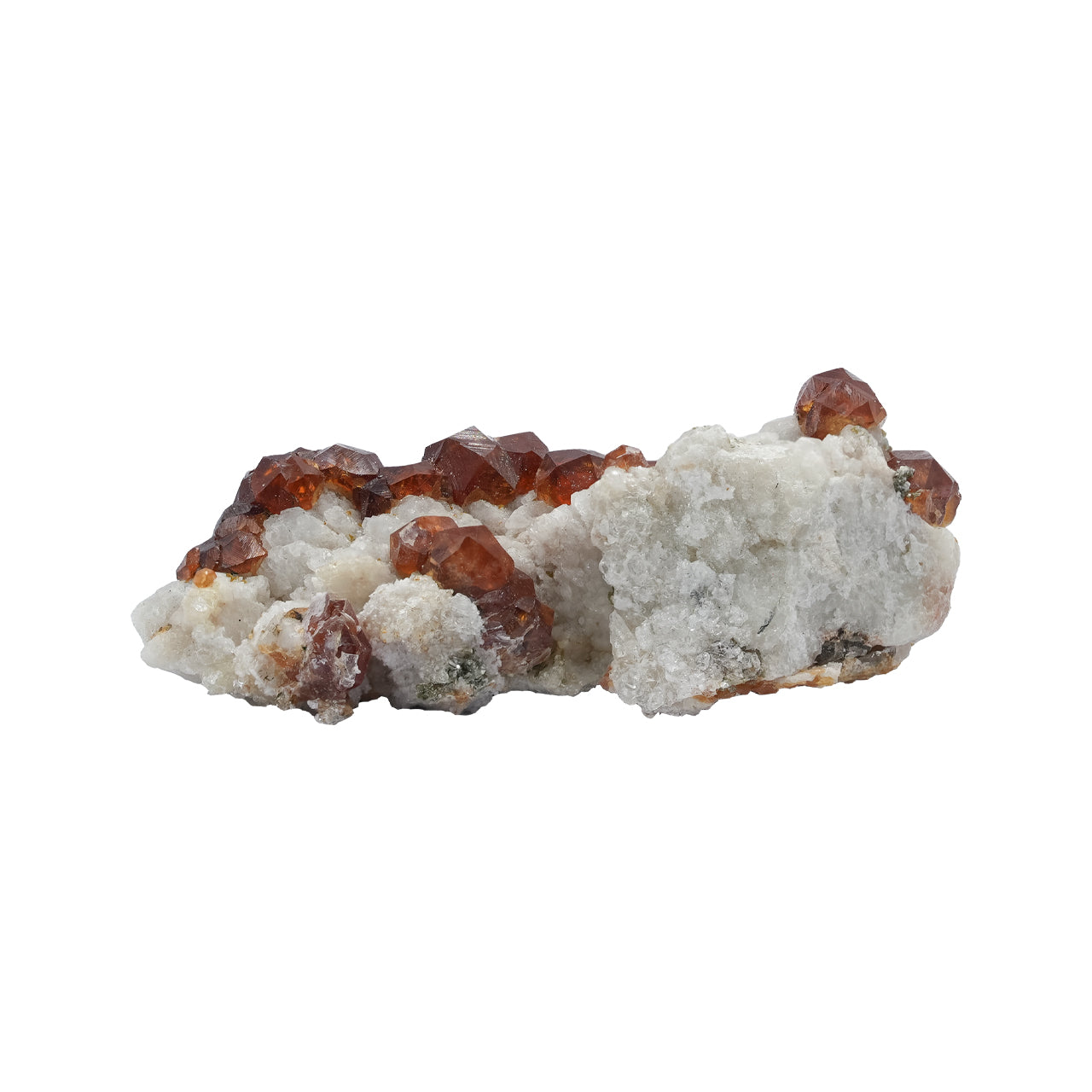 Starborn Natürlicher Spessartin-Granat-Cluster, 130 Karat, 1 Stück