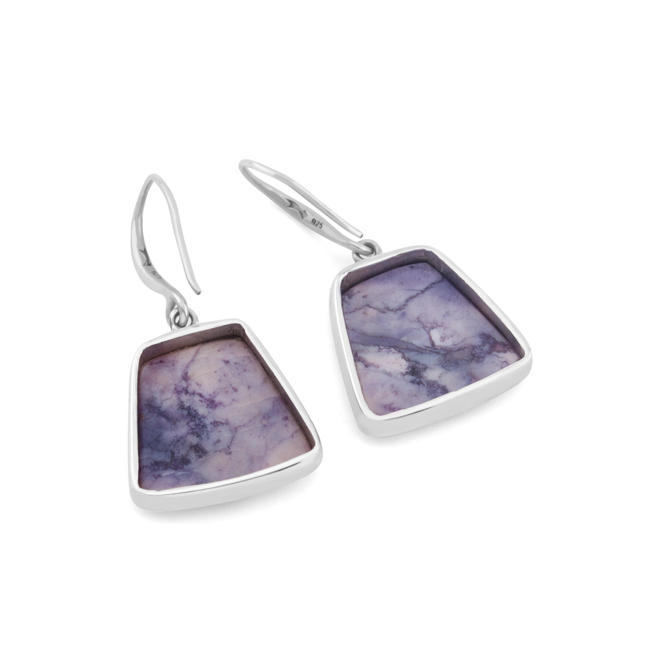 Starborn Tiffany Stone Dangle Earrings in Sterling Silver